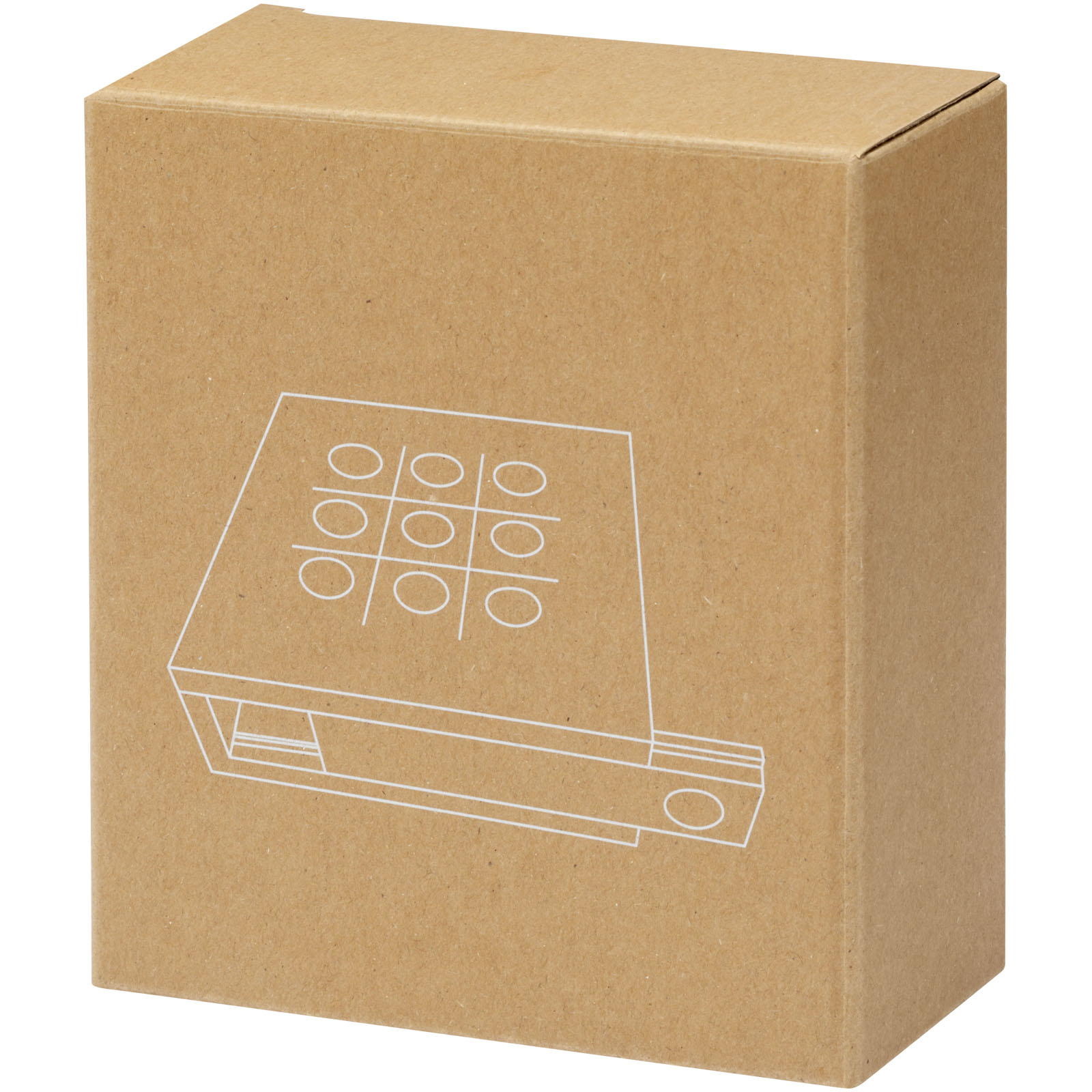 Strobus Tic-Tac-Toe Spiel aus Holz