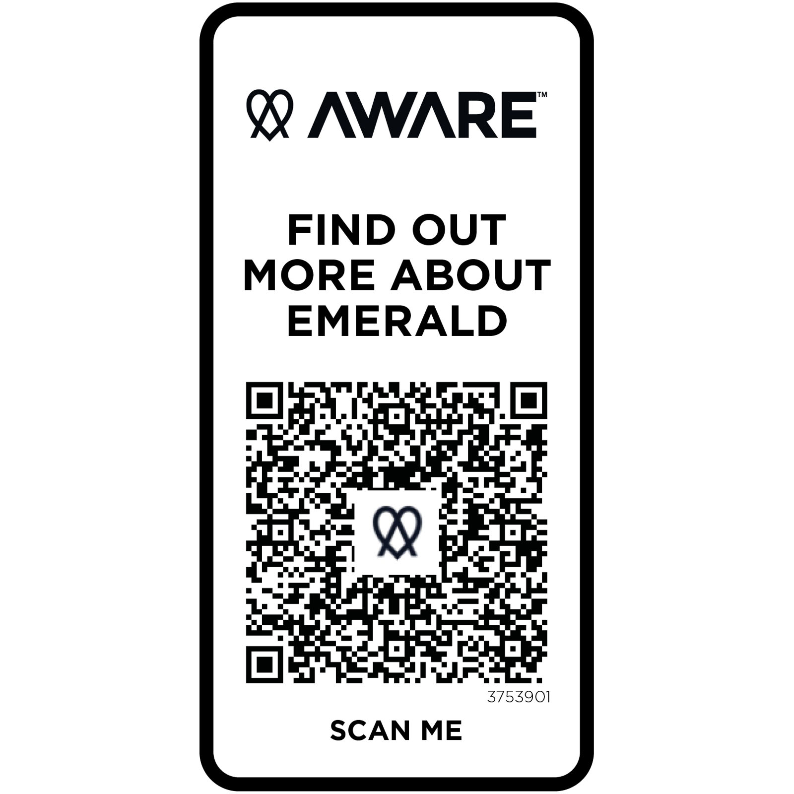 Emerald Aware™ Polo Unisex aus recyceltem Material