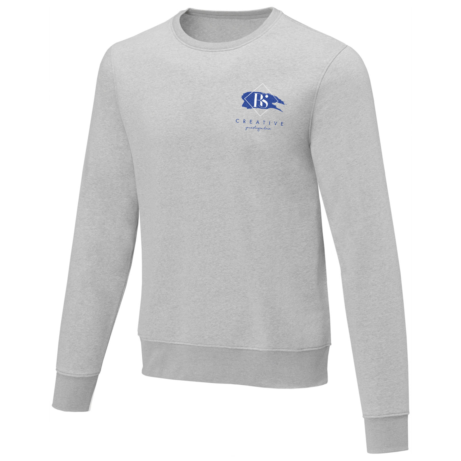 Charon 240 g/m² Herrenpullover mit Rundhalsausschnitt
