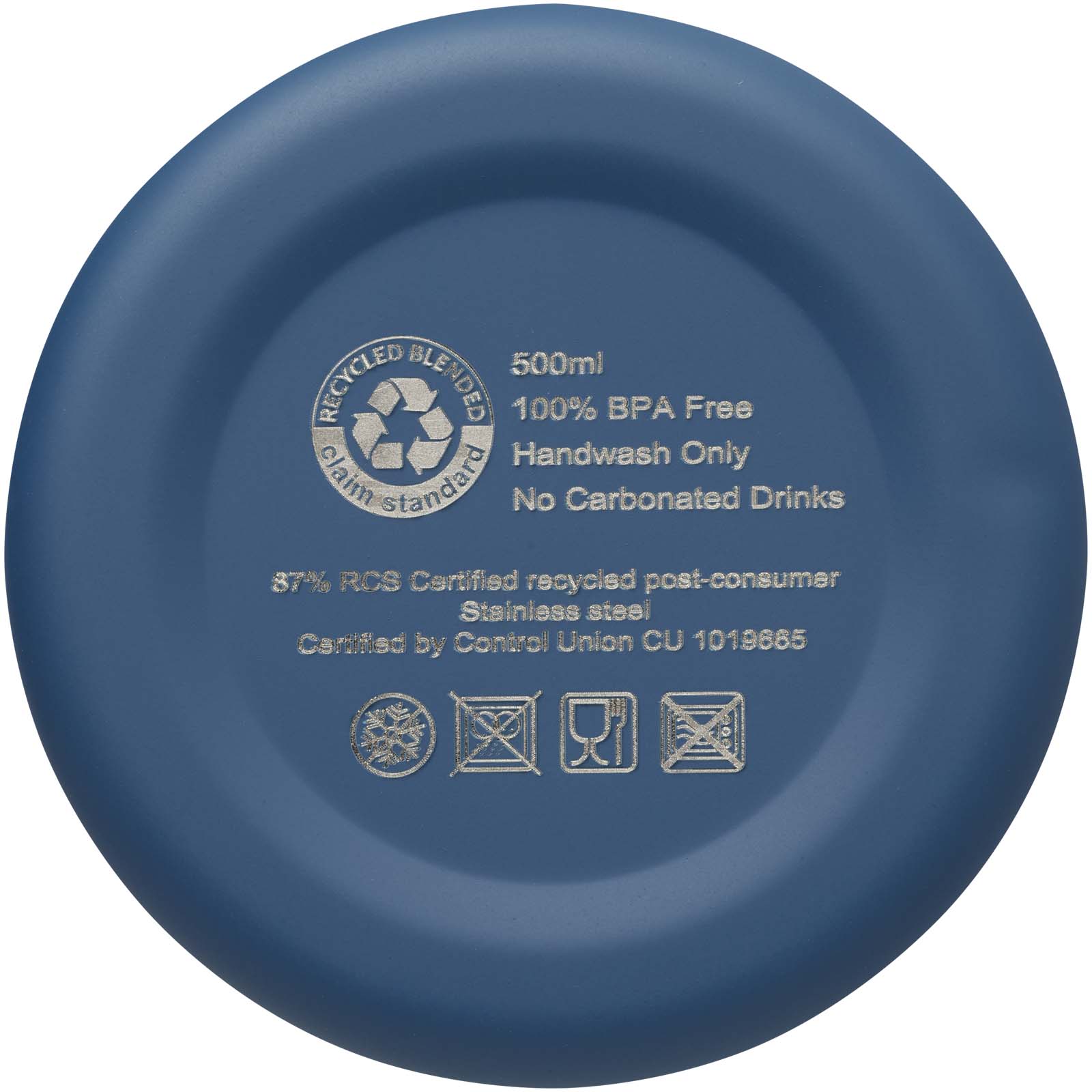 Spring 500 ml RCS-zertifizierte Kupfer-Vakuum Isolierflasche aus recyceltem Edelstahl