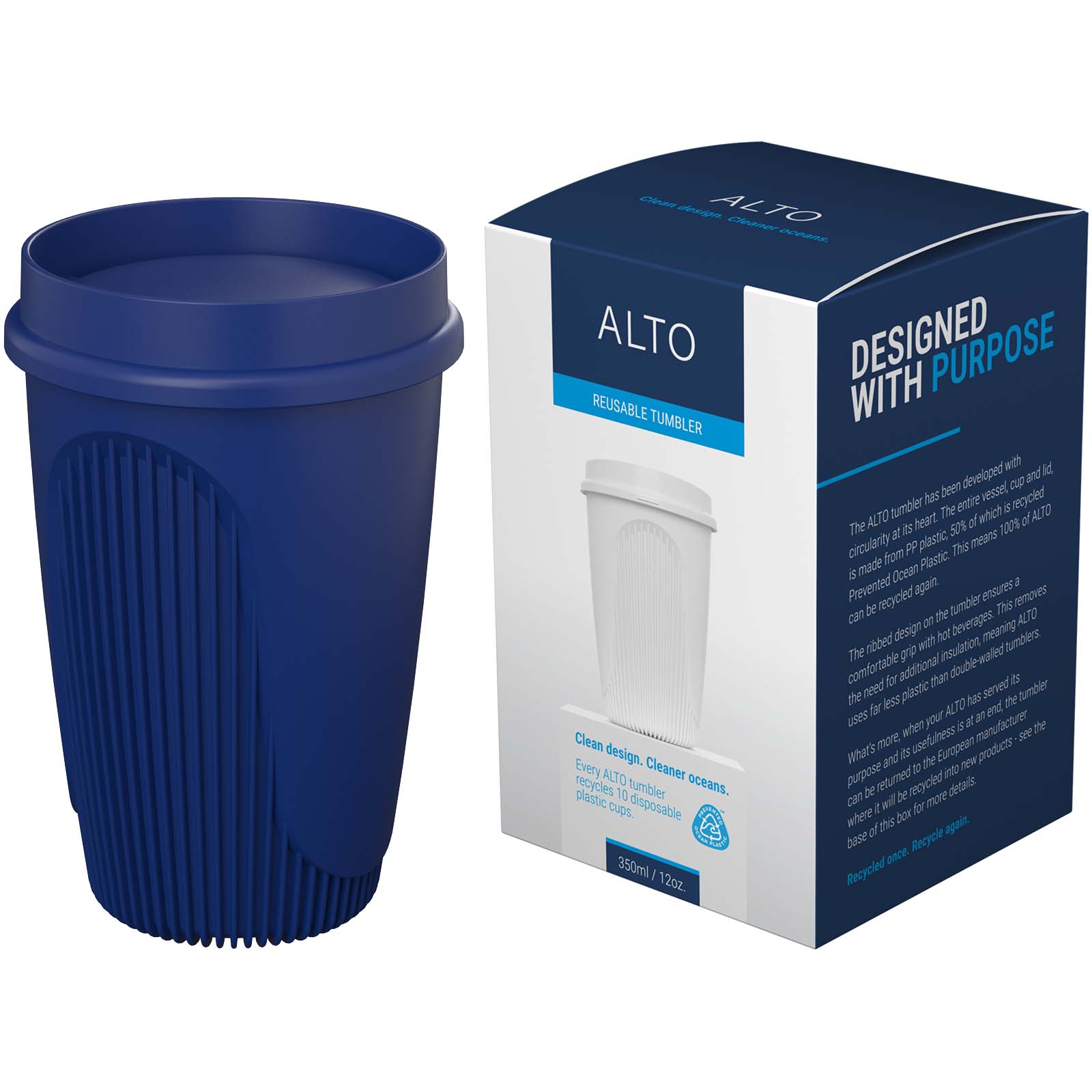 Alto POP 350 ml Becher mit 360°-Deckel