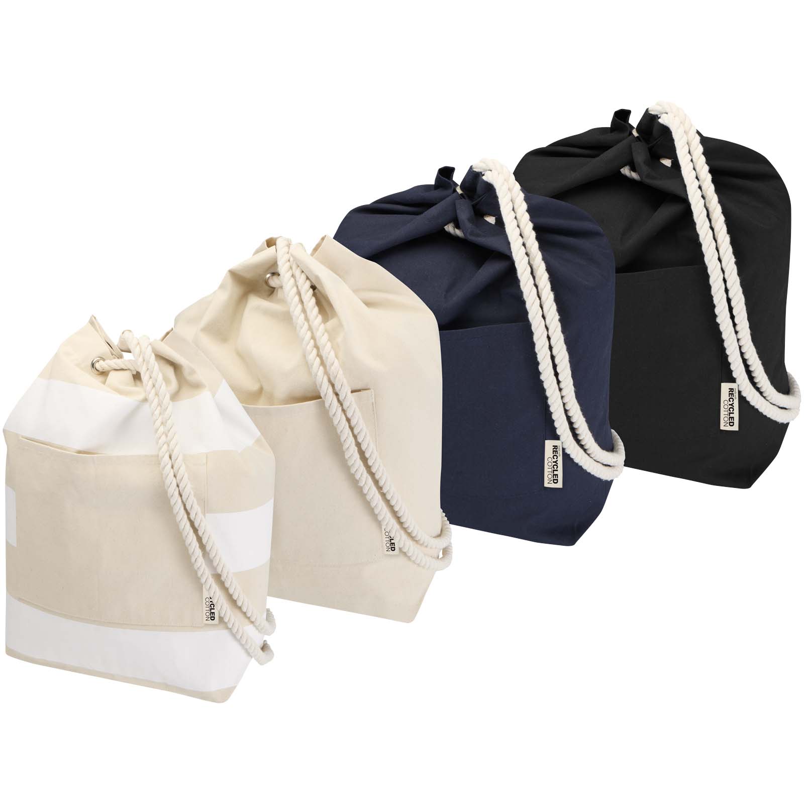 Florida 270 g/m² GRS-zertifizierte Reisetasche aus Recyclingmaterial, 15 l
