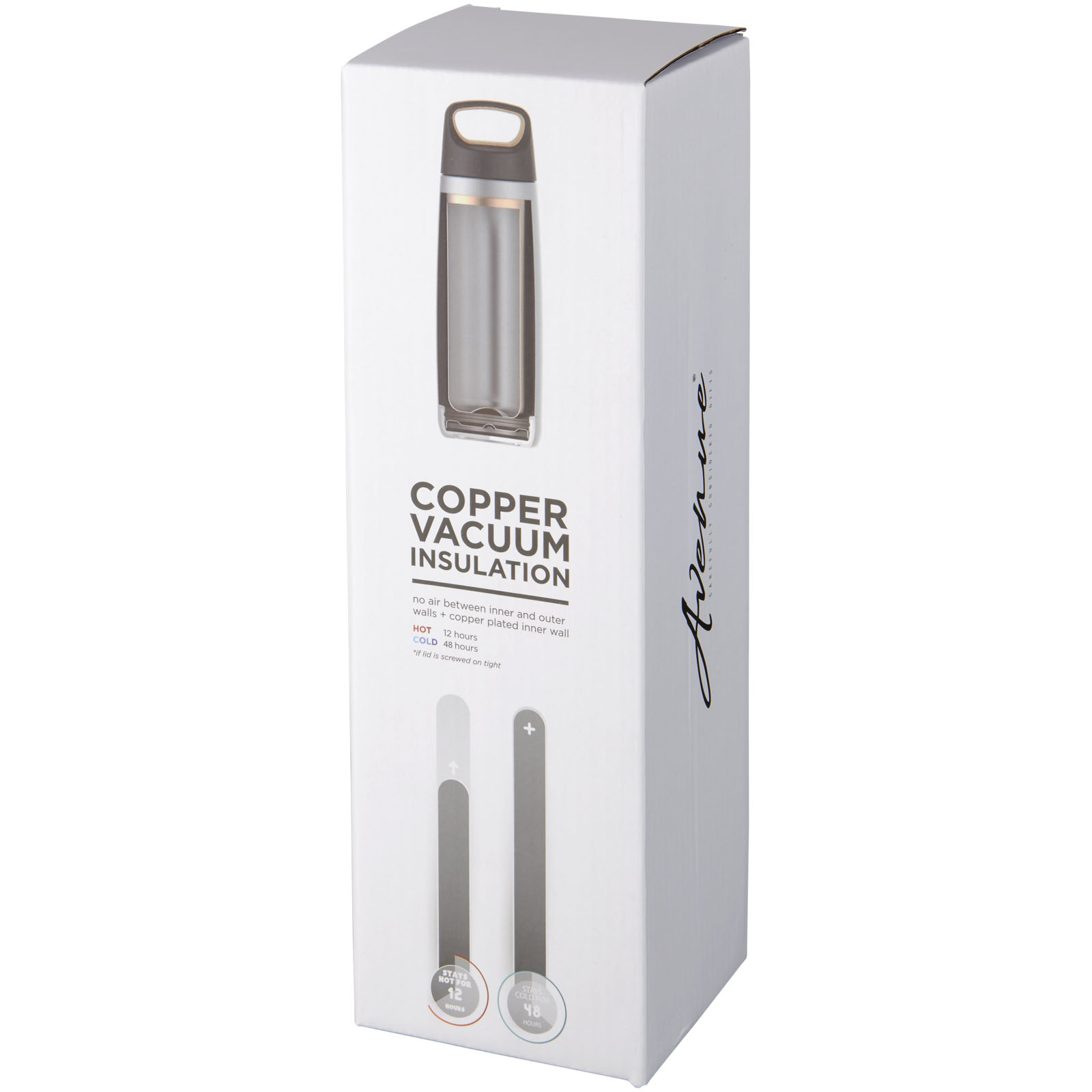 Valhalla 600 ml Kupfer-Vakuum Isolierflasche