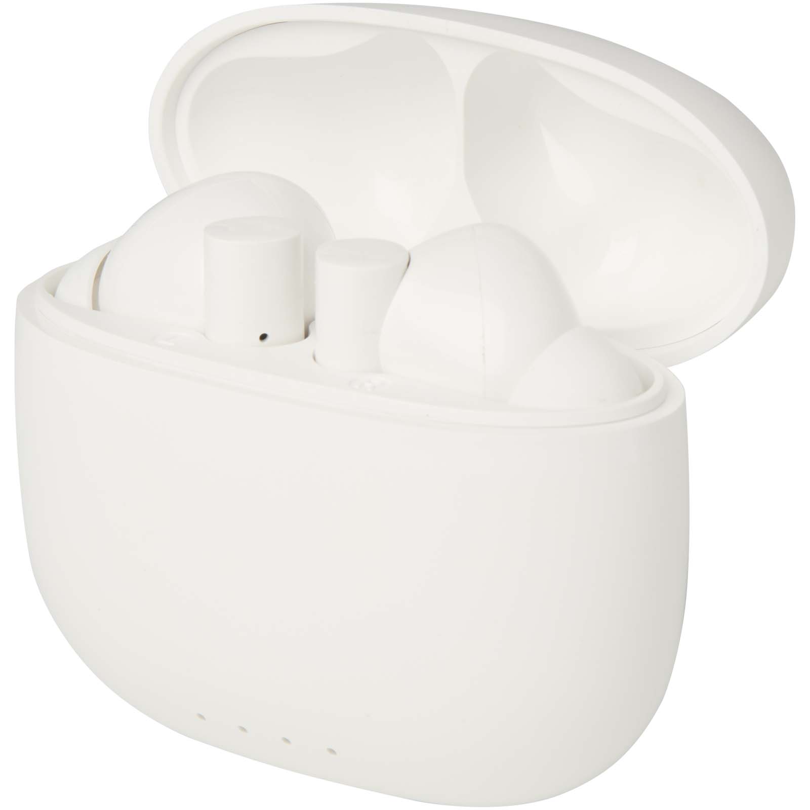 Alterf True Wireless Bluetooth® Headset aus recyceltem Kunststoff mit Silikon-Ohrstöpseln