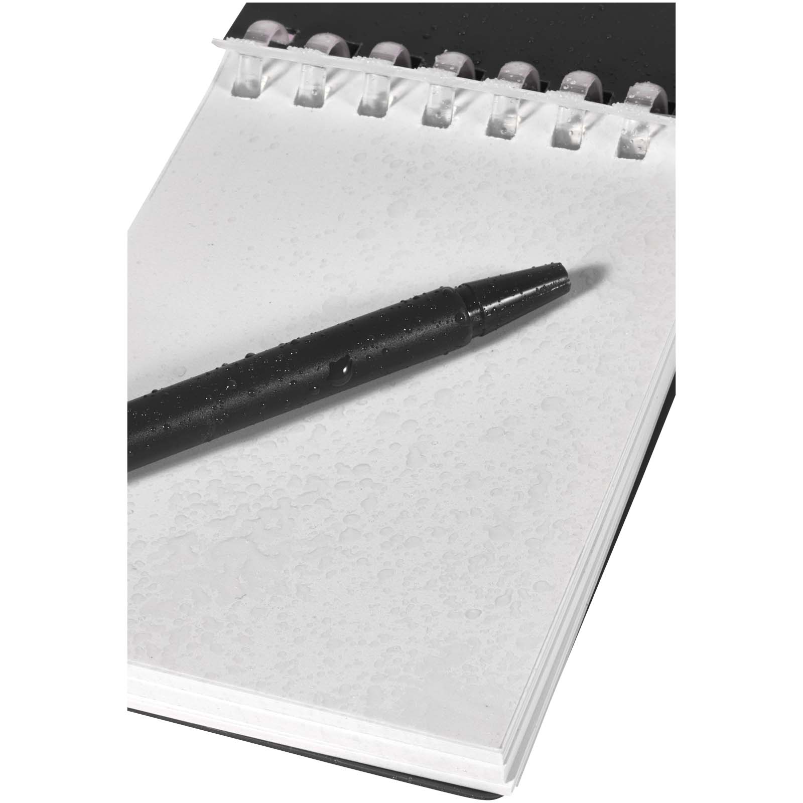 Lig Mini Recyceltes Outdoor-Softcover Notizbuch und Kugelschreiber Set (schwarze Mine)