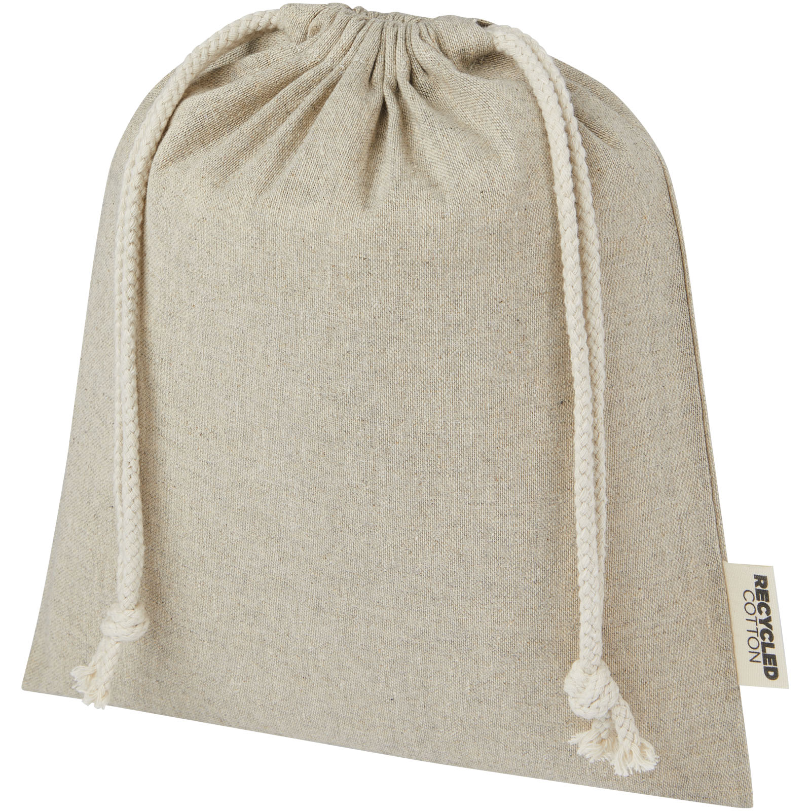 Pheebs 150 g/m² GRS Zuziehbeutel aus Recyclingbaumwolle mittel 1,5 l Pheebs 150 g/m² GRS Zuziehbeutel aus Recyclingbaumwolle mittel 1,5 l