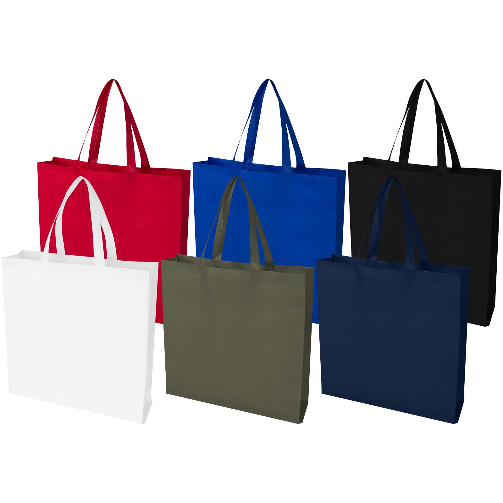 EcoSeal GRS-recycelte Nonwoven Tragetasche mit Zeitenfalten 12 L