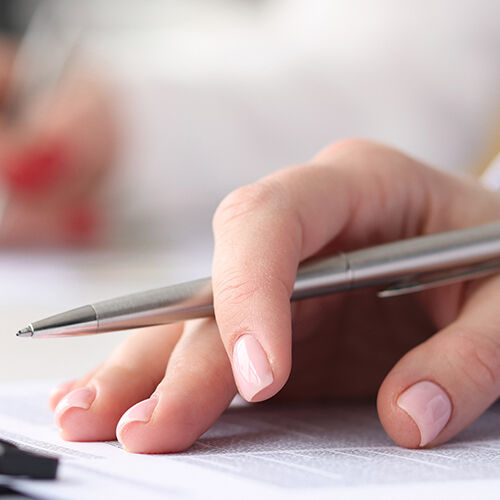 6 Hochwertige Kugelschreiber mit Logo