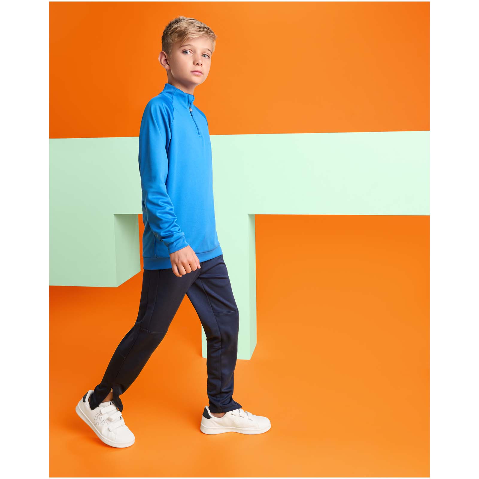Epiro 200 g/m² Half-Zip Sweatshirt für Kinder