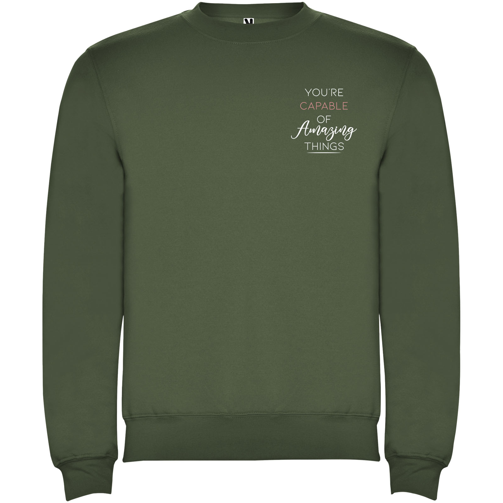 Clasica 280 g/m² Sweatshirt mit Rundhalsausschnitt Unisex