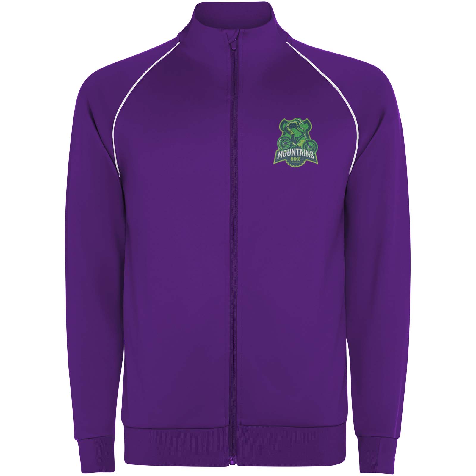 Valier Herren Sweatshirt mit durchgehendem Reißverschluss