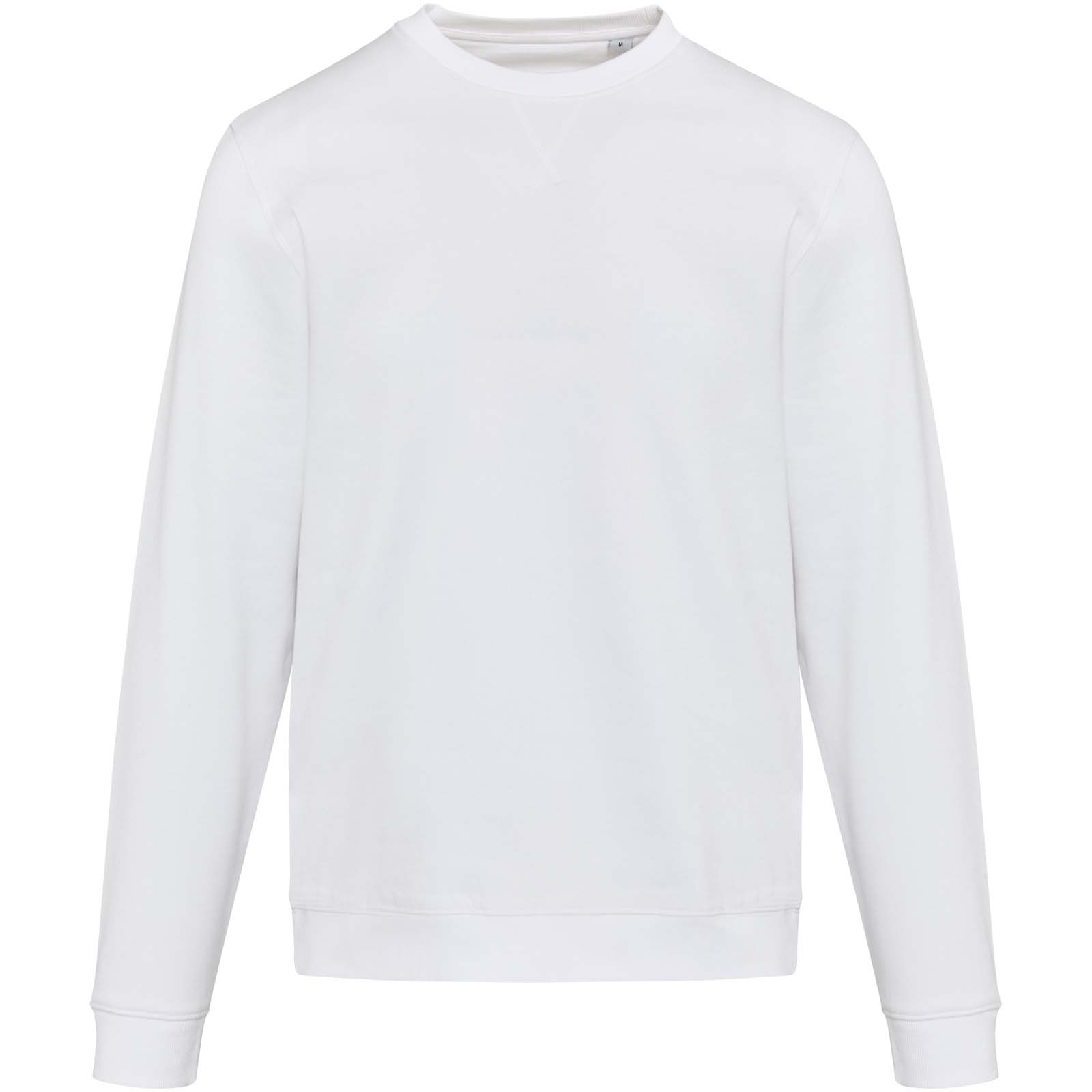 Jasper 280 g/m² Pullover mit Rundhalsausschnitt aus recycelter Bio Baumwolle (OCS), unisex