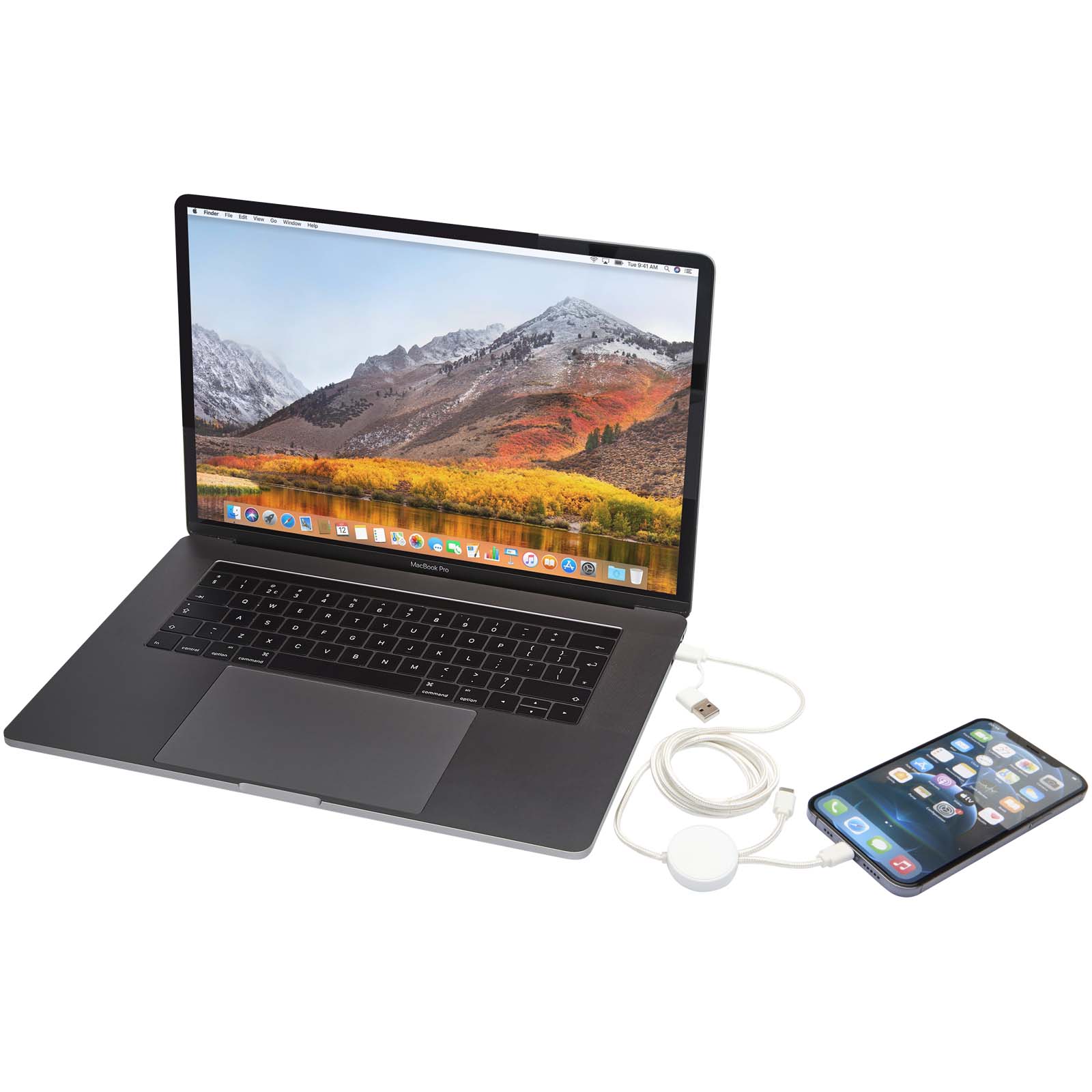 Citala 150 cm 5-in-1 Kabel aus recyceltem Kunststoff für Datenübertragung und 27W Schnellladung