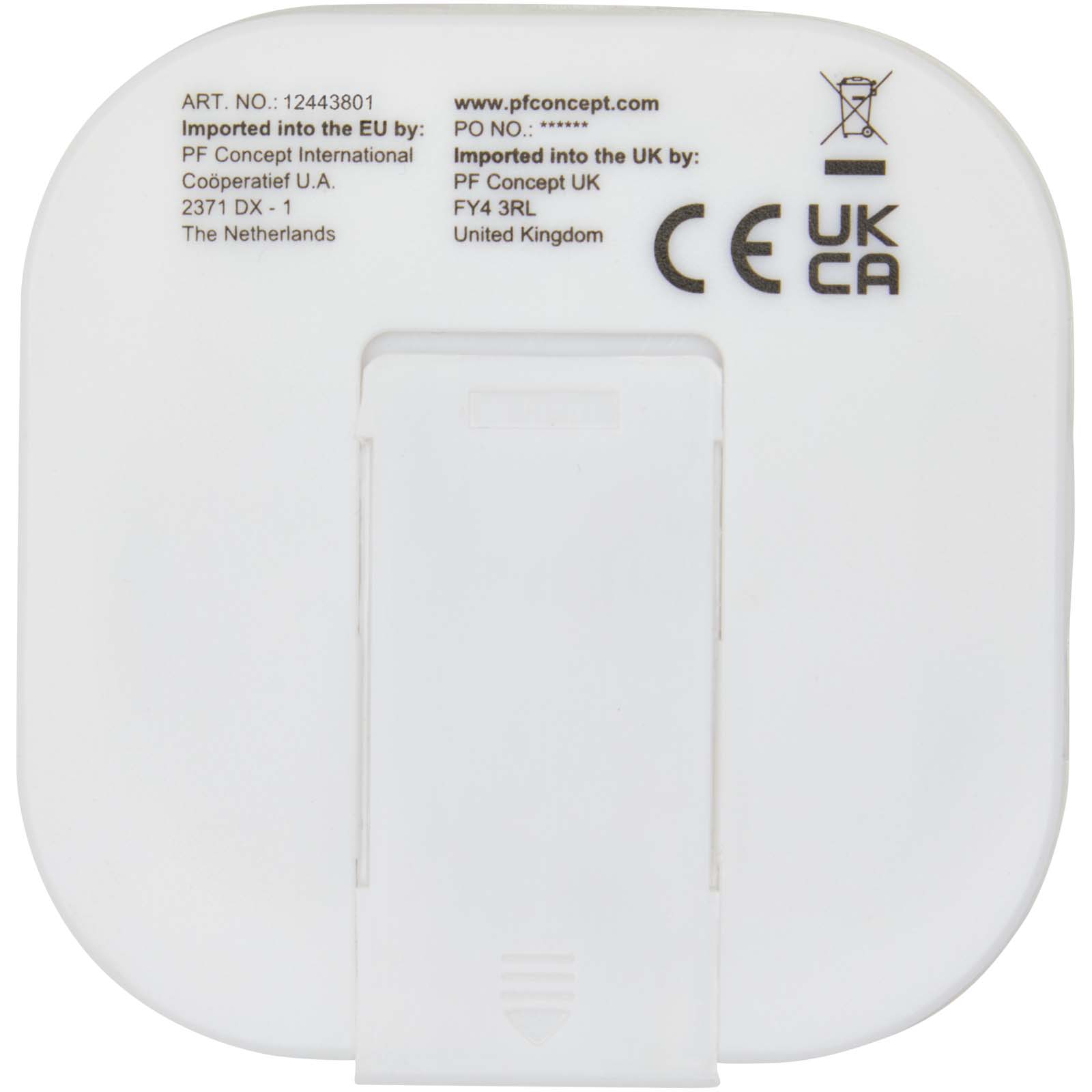 Baekdu kabelgebundenes Headset Typ-C mit Aufbewahrungsbox aus recyceltem Kunststoff