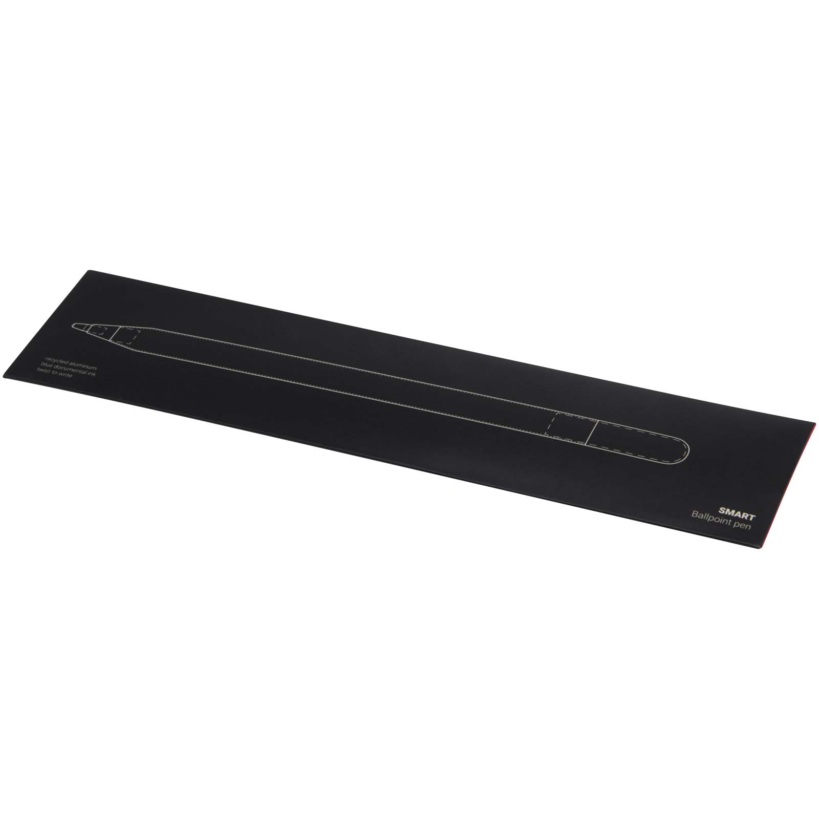 SMART Kugelschreiber aus recyceltem Aluminium (schwarze Tinte)