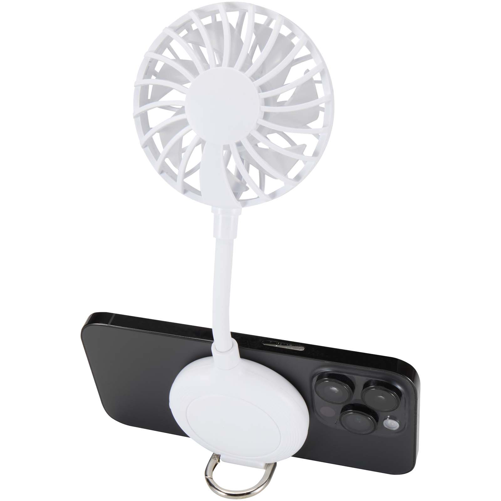 Ventio Magnetischer, tragbarer Ventilator aus recyceltem Kunststoff Ventio Magnetischer, tragbarer Ventilator aus recyceltem Kunststoff