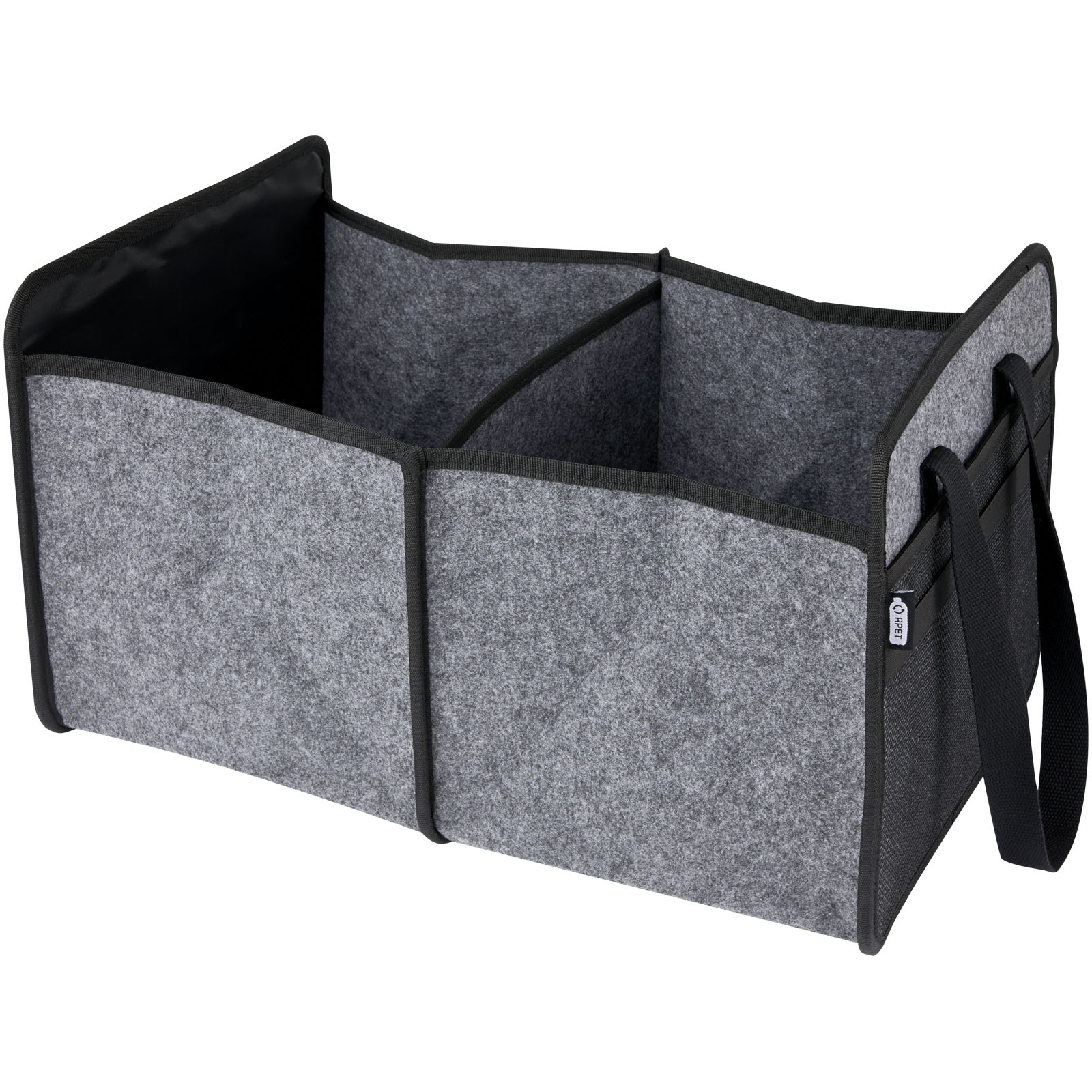 Felta faltbarer Auto-Organizer aus GRS-recyceltem Filz Felta faltbarer Auto-Organizer aus GRS-recyceltem Filz