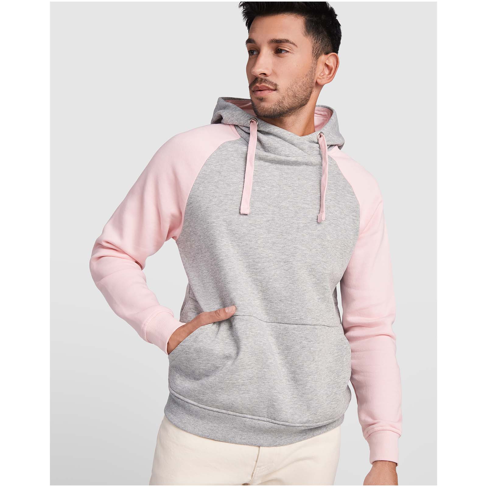 Badet 280 g/m² zweifarbiger Kapuzenpullover Unisex