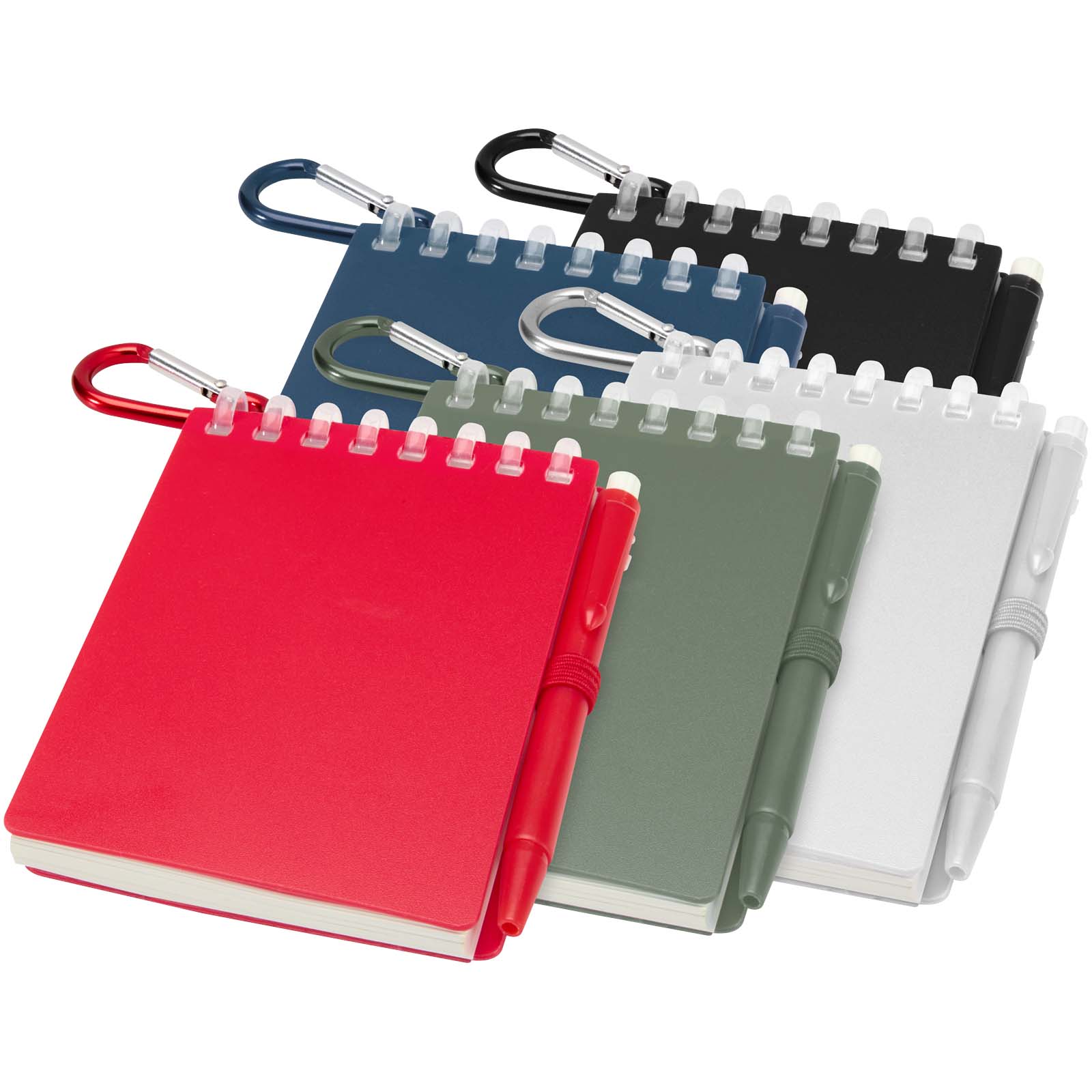 Lig Mini Recyceltes Outdoor-Softcover Notizbuch und Kugelschreiber Set (schwarze Mine)