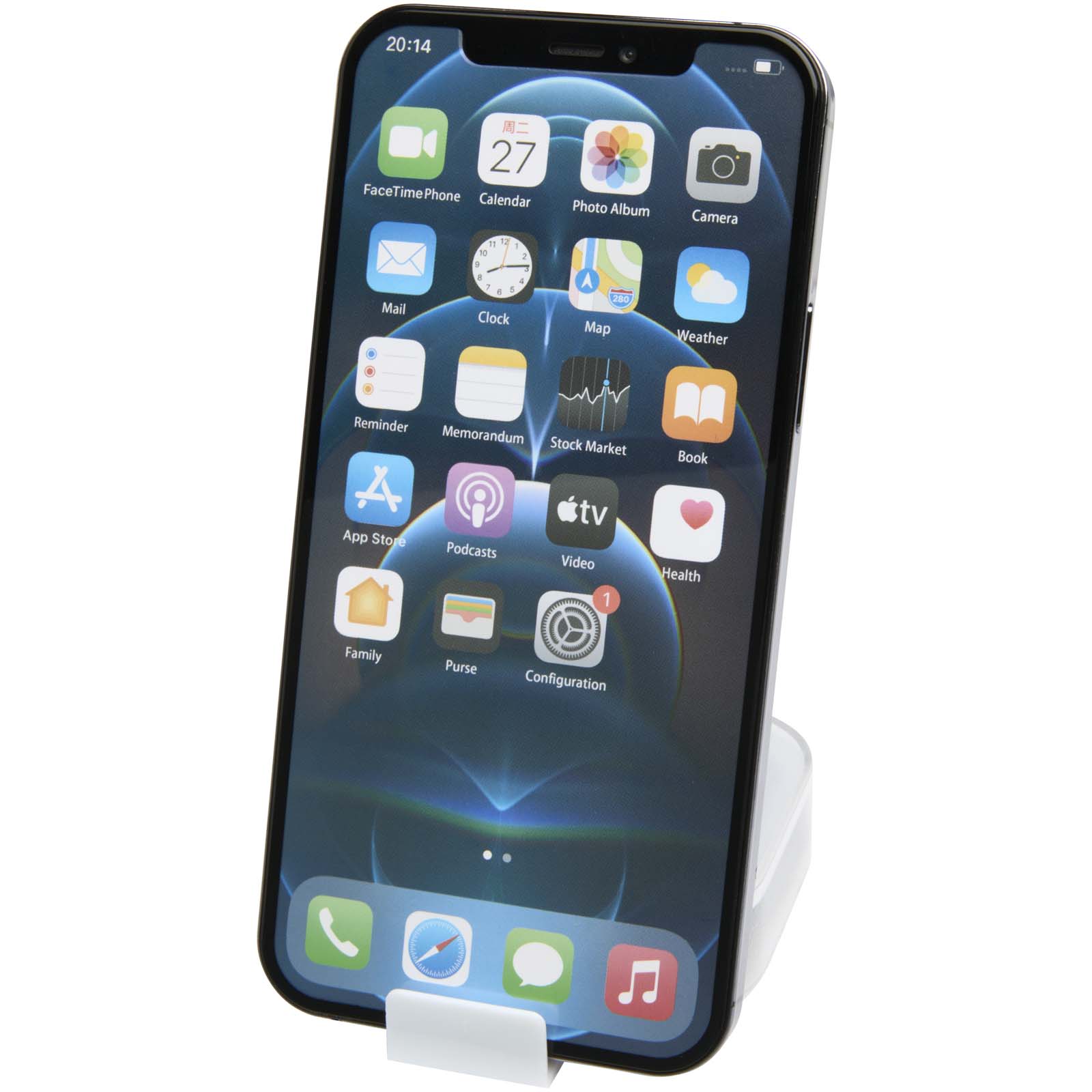 Baekdu kabelgebundenes Headset Typ-C mit Aufbewahrungsbox aus recyceltem Kunststoff