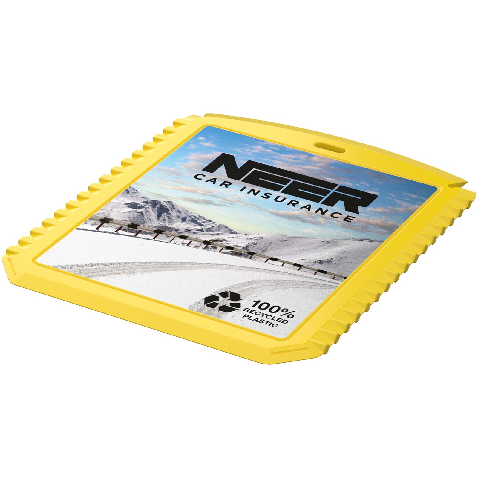 Thrym rechteckiger Eiskratzer aus recyceltem Kunststoff