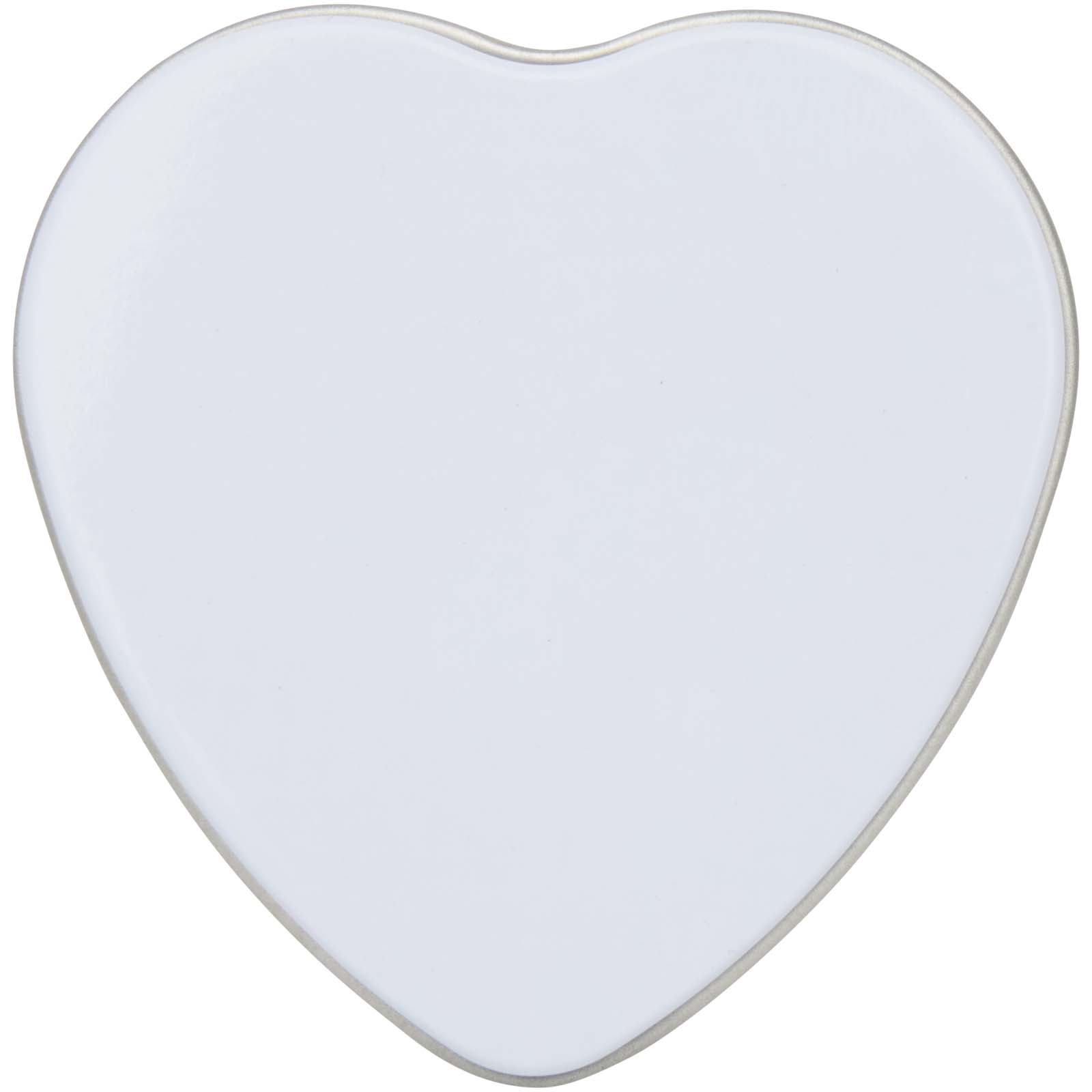 Blissful Herzförmige Zinnkerze mit Vanille Duft