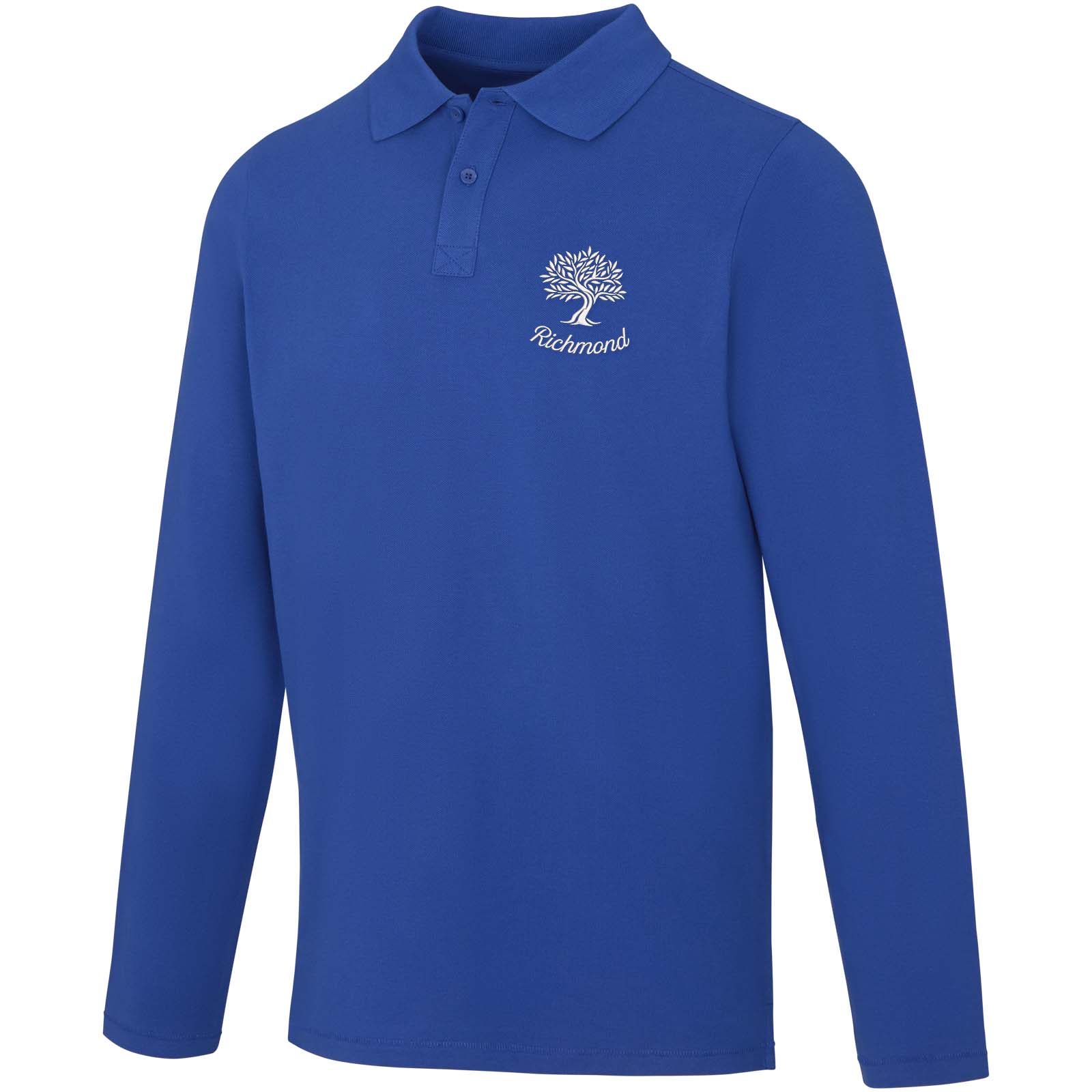 Calgary 180 g/m² Langarm Poloshirt für Herren