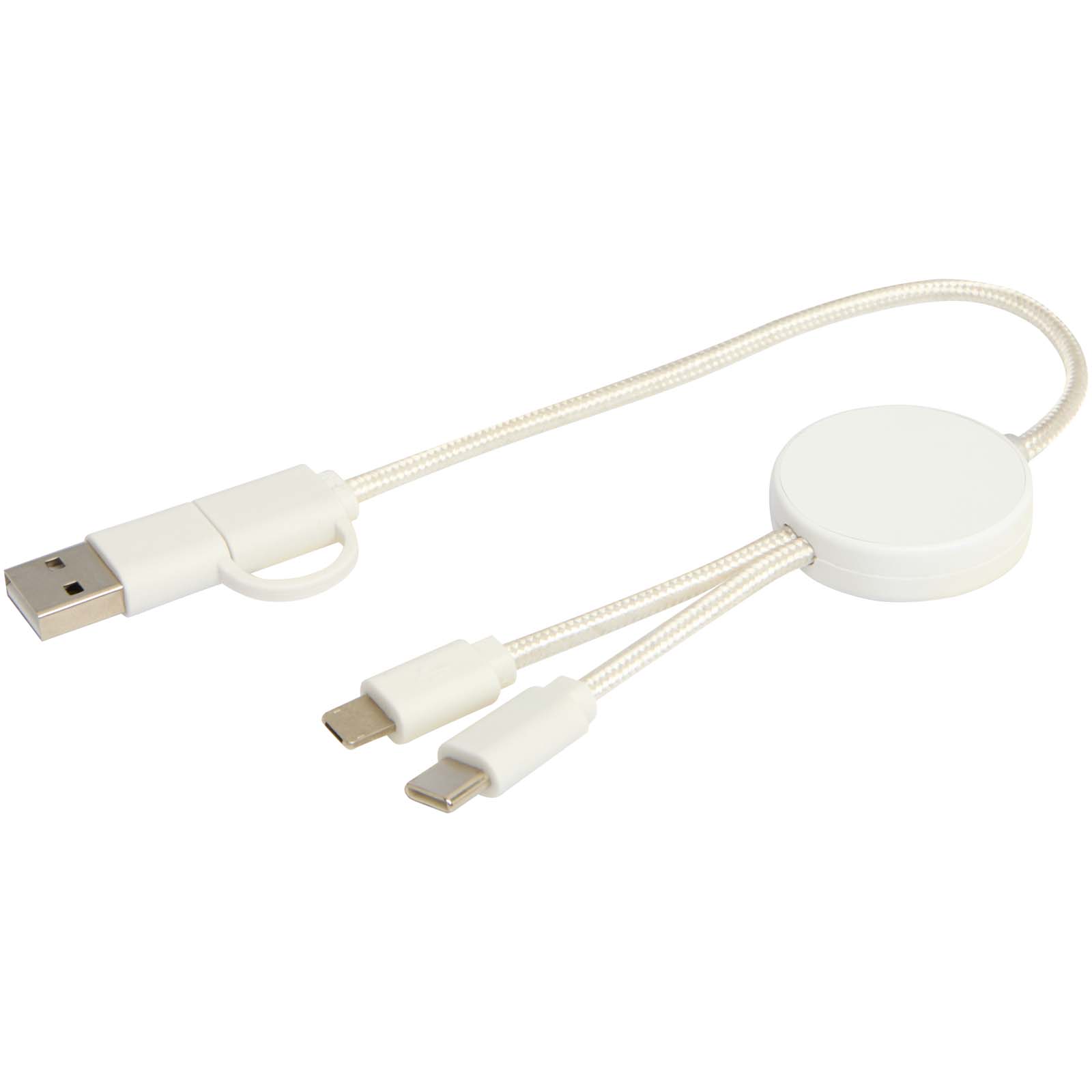 Citala 30 cm 5-in-1 Kabel aus recyceltem Kunststoff für Datenübertragung und 27W Schnellladung
