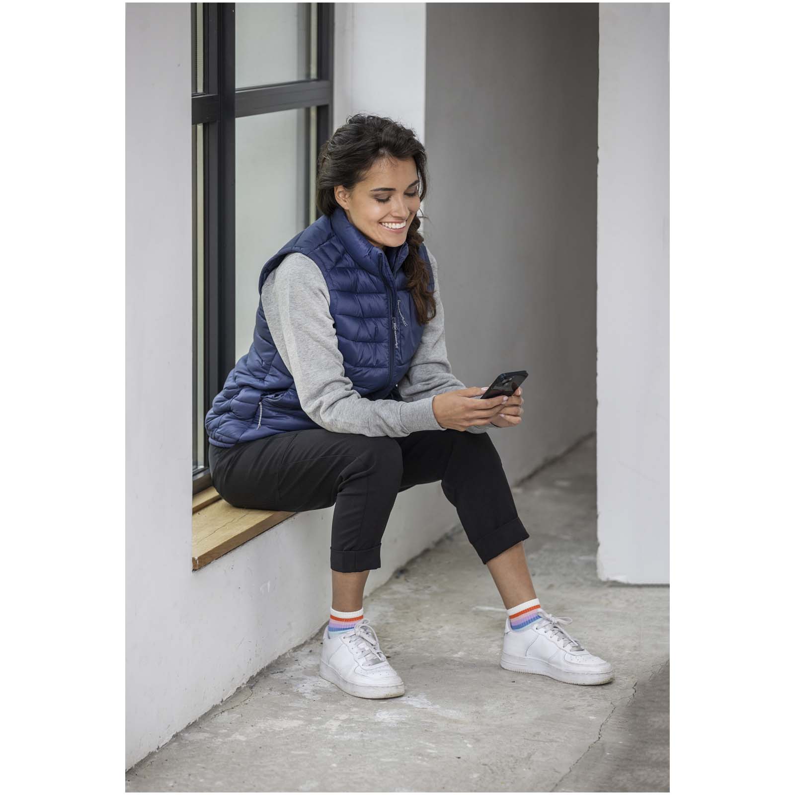 Pallas recycelter wattierter Bodywarmer für Damen