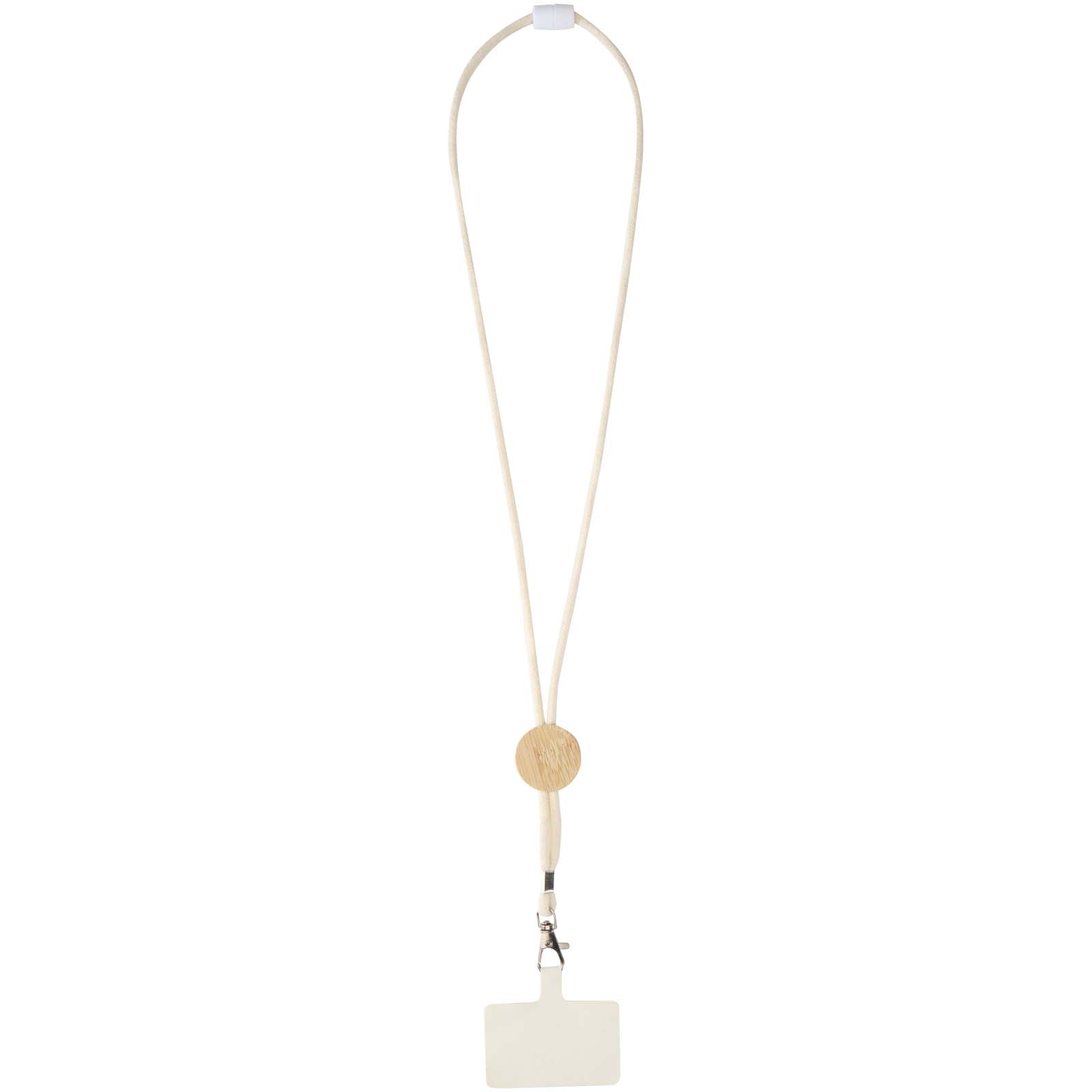 Adhab Smartphone Lanyard mit Bambusdetails Adhab Smartphone Lanyard mit Bambusdetails