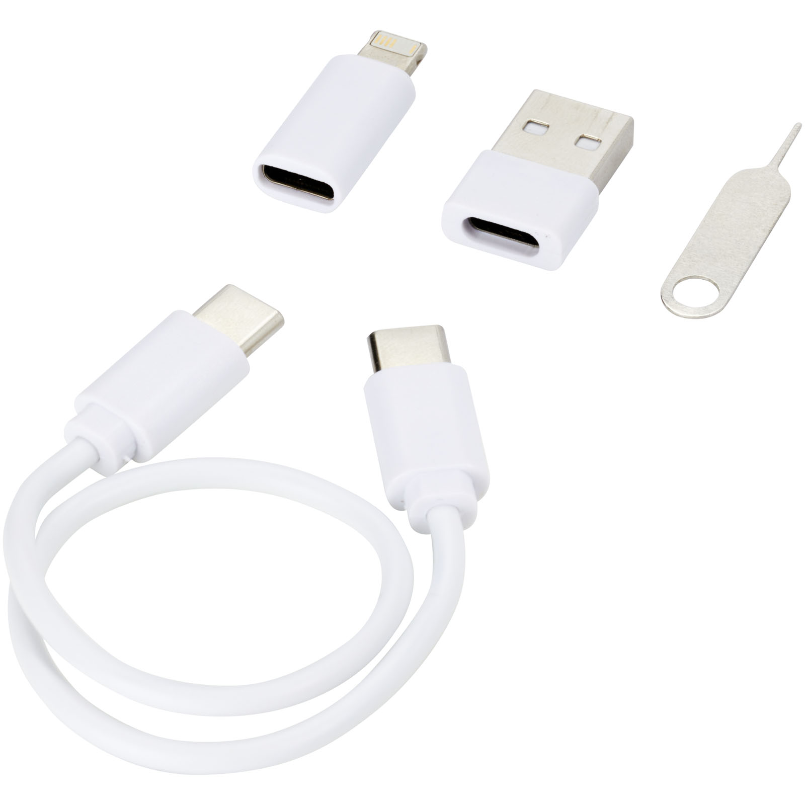 Savvy recyceltes modulares Ladekabel mit Telefonhalterung