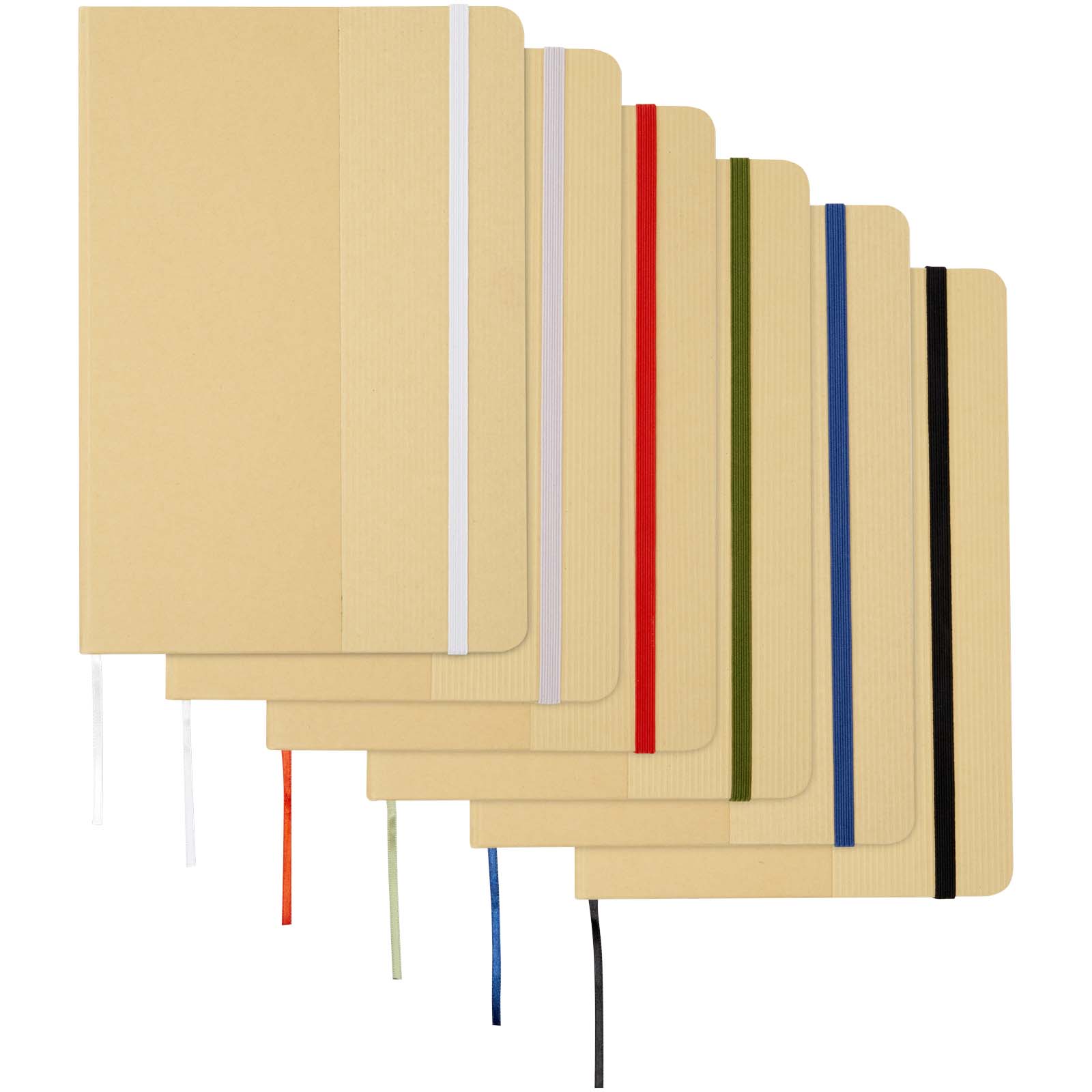 Nelida A5 Hardcover Notizbuch aus recyceltem Karton