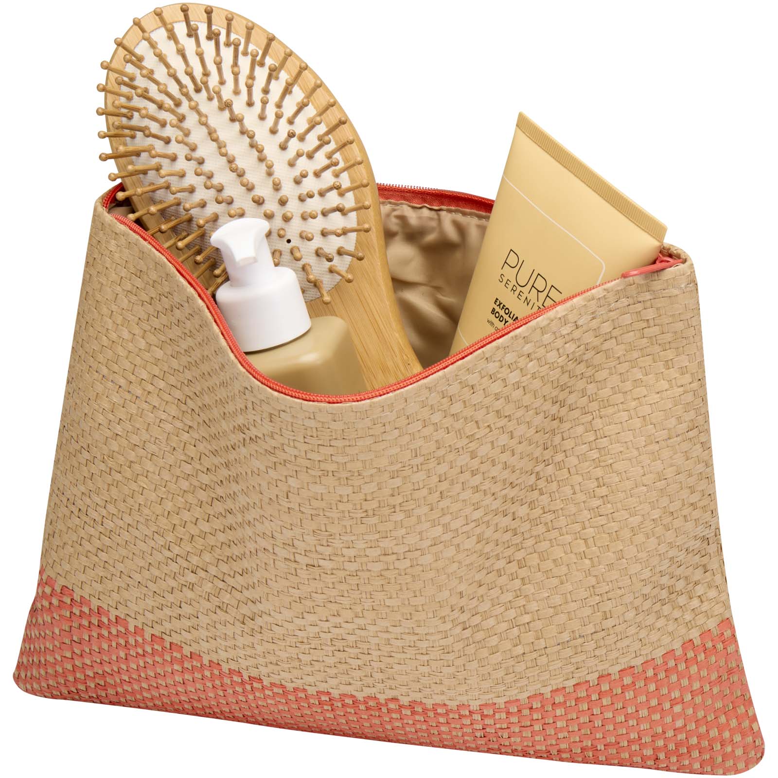 Rhythm Strohpapier Beutel mit Reißverschluss, 3 l