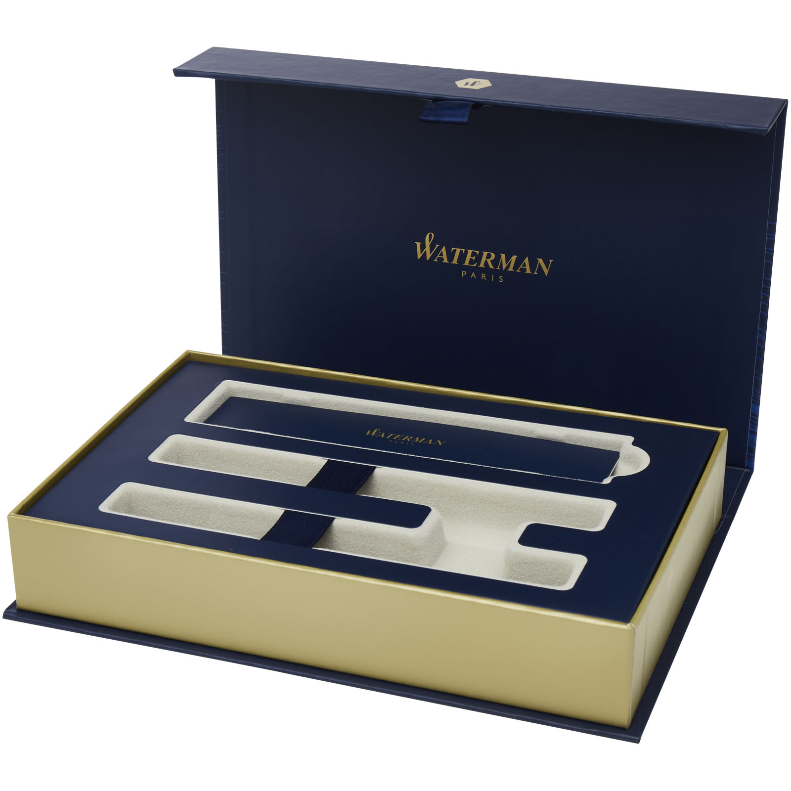 Waterman Allure Tintenroller und Kugelschreiber - Set (schwarze Mine)