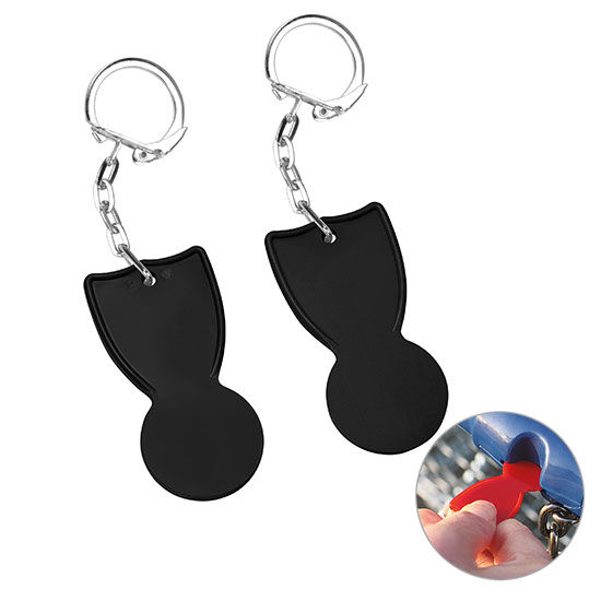 Einkaufswagenlöser in 1€ Größe