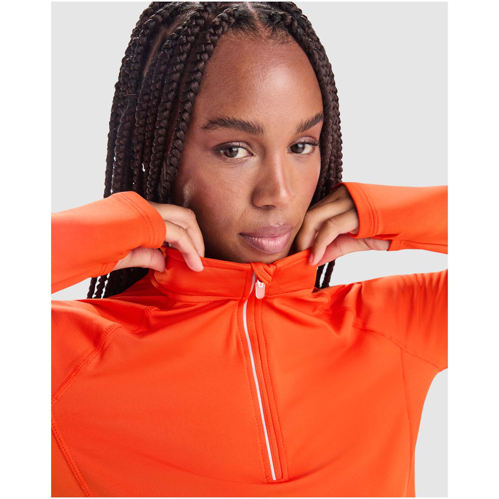 Estambul 200 g/m² Half-Zip Sweatshirt für Damen