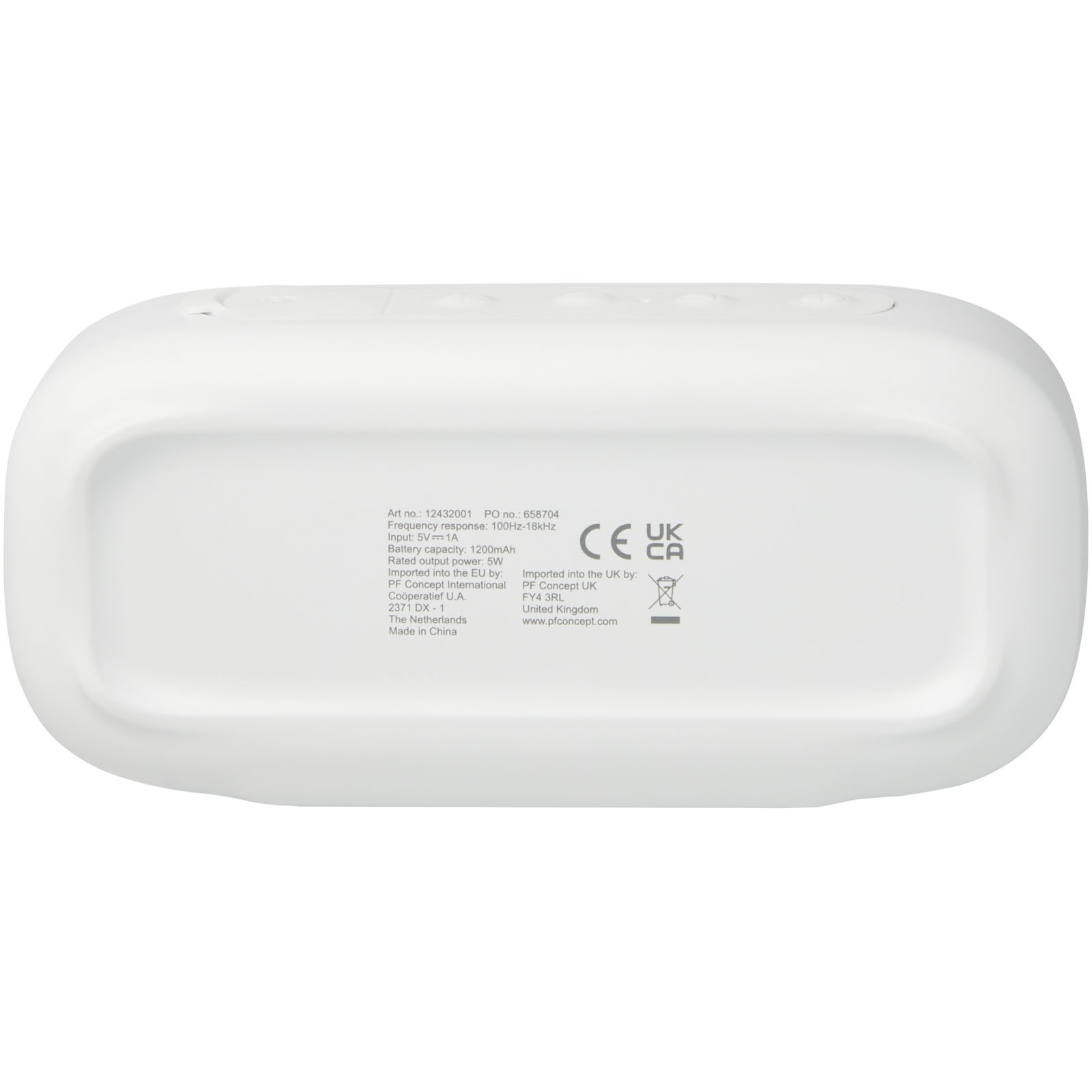 Stark 2.0 Bluetooth® Lautsprecher aus recyceltem Kunststoff, 5W, IPX5 