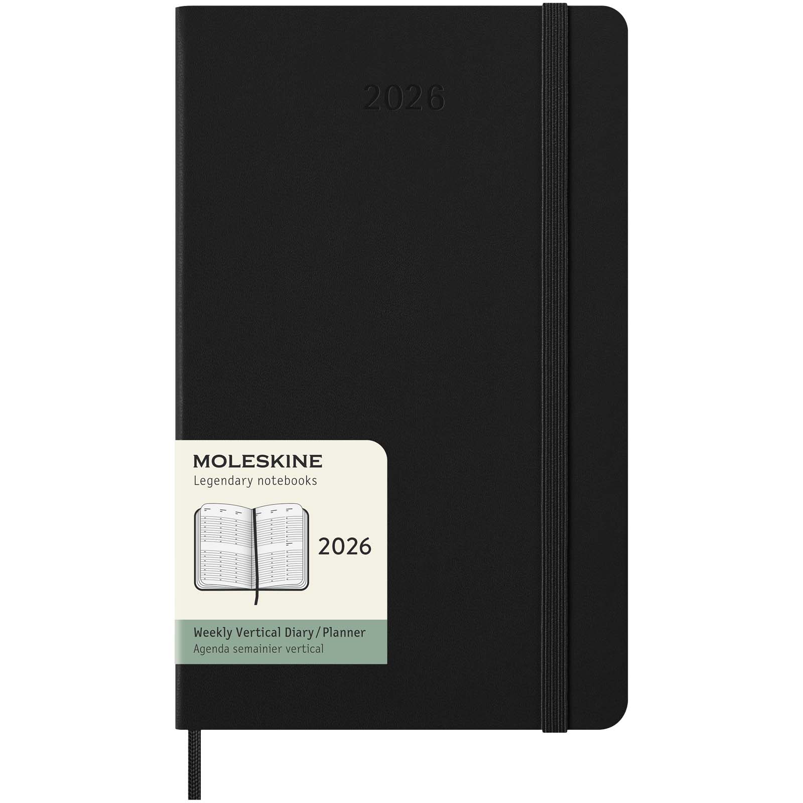 Moleskine Hardcover 12 Monate Wochenkalender L vertikal Moleskine Hardcover 12 Monate Wochenkalender L vertikal