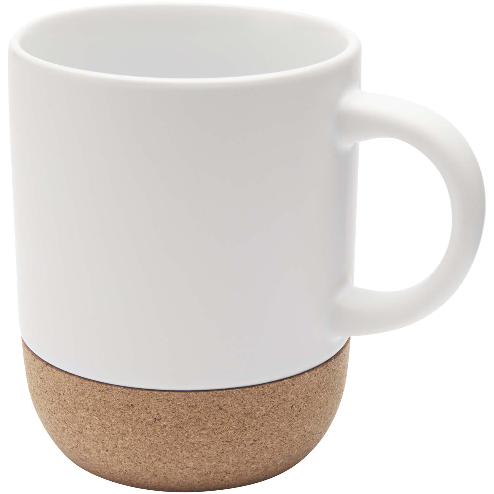 Bari 300 ml Sublimation Keramiktasse mit Korkdetails Bari 300 ml Sublimation Keramiktasse mit Korkdetails