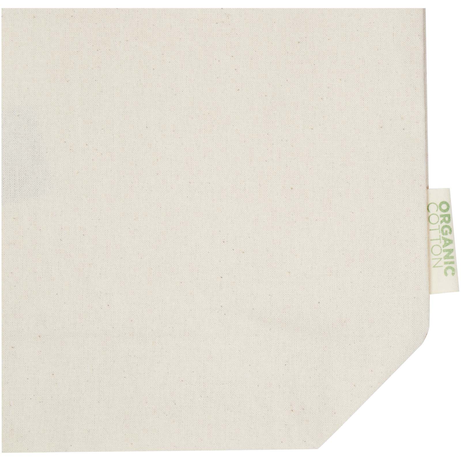 Orissa 180 g/m² Tragetasche mit tiefem Boden aus Bio-Baumwolle 11L