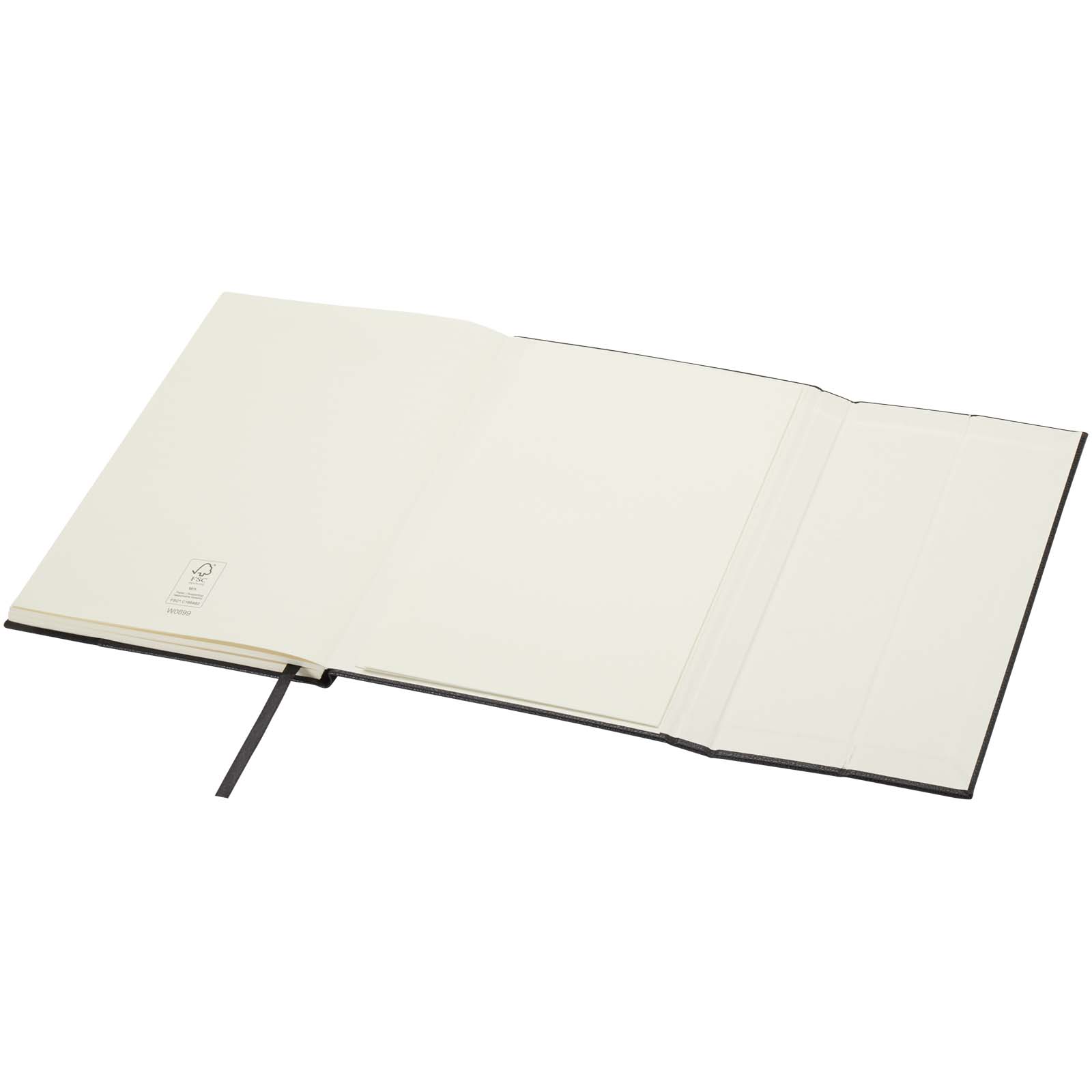 Alejandra A5 Hardcover Notizbuch aus recyceltem Leder