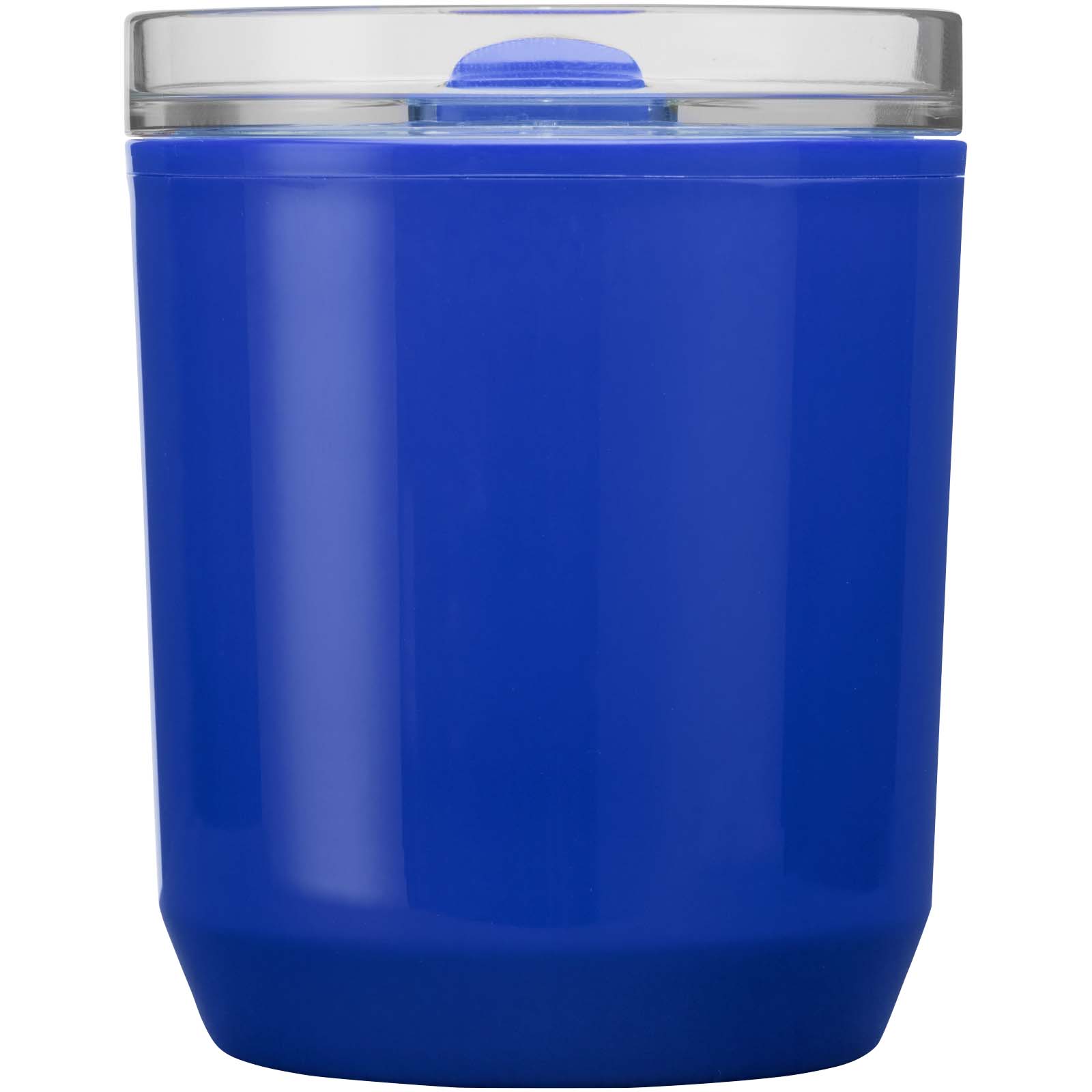 Hudson 180 ml doppelwandiger Becher aus recyceltem Kunststoff