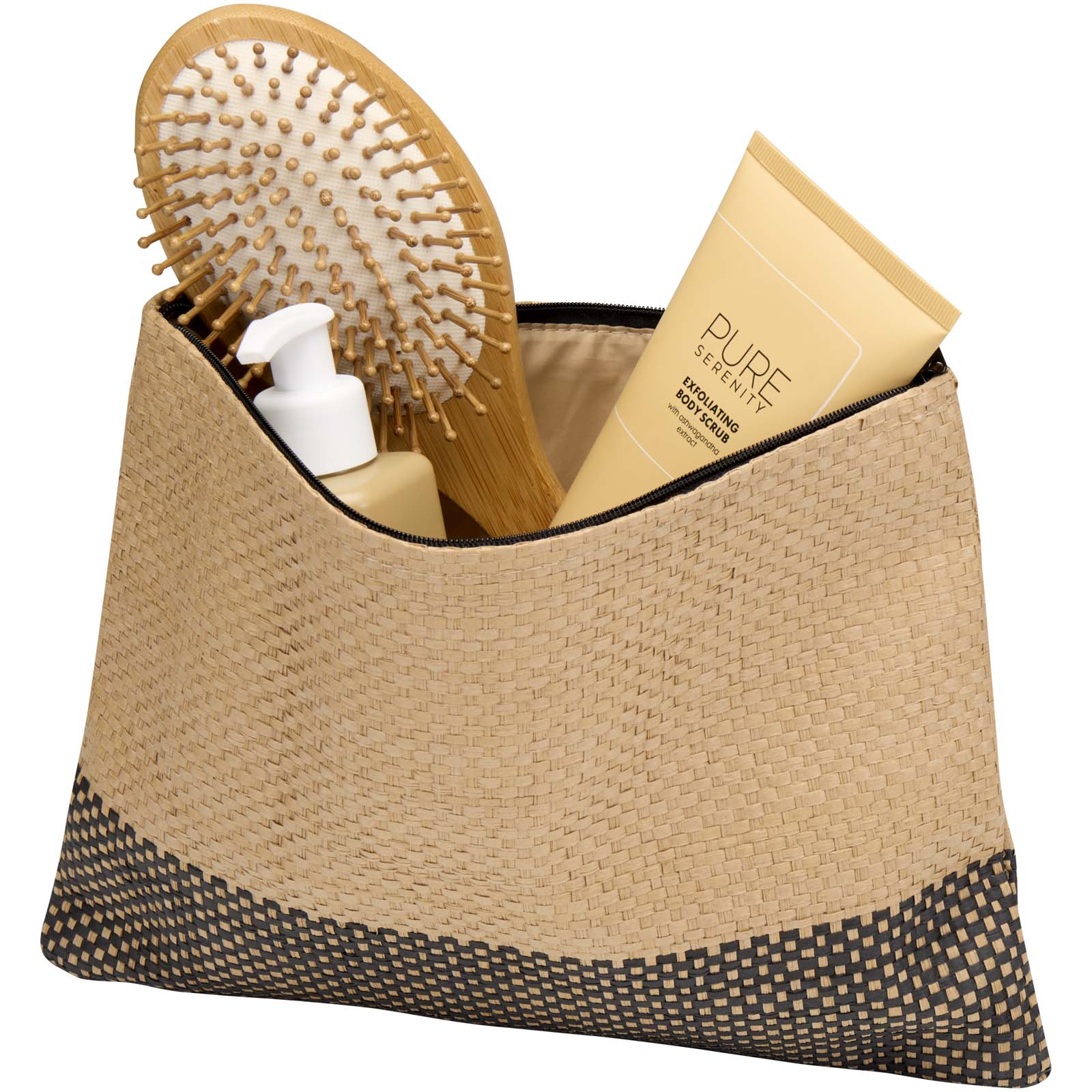 Rhythm Strohpapier Beutel mit Reißverschluss, 3 l