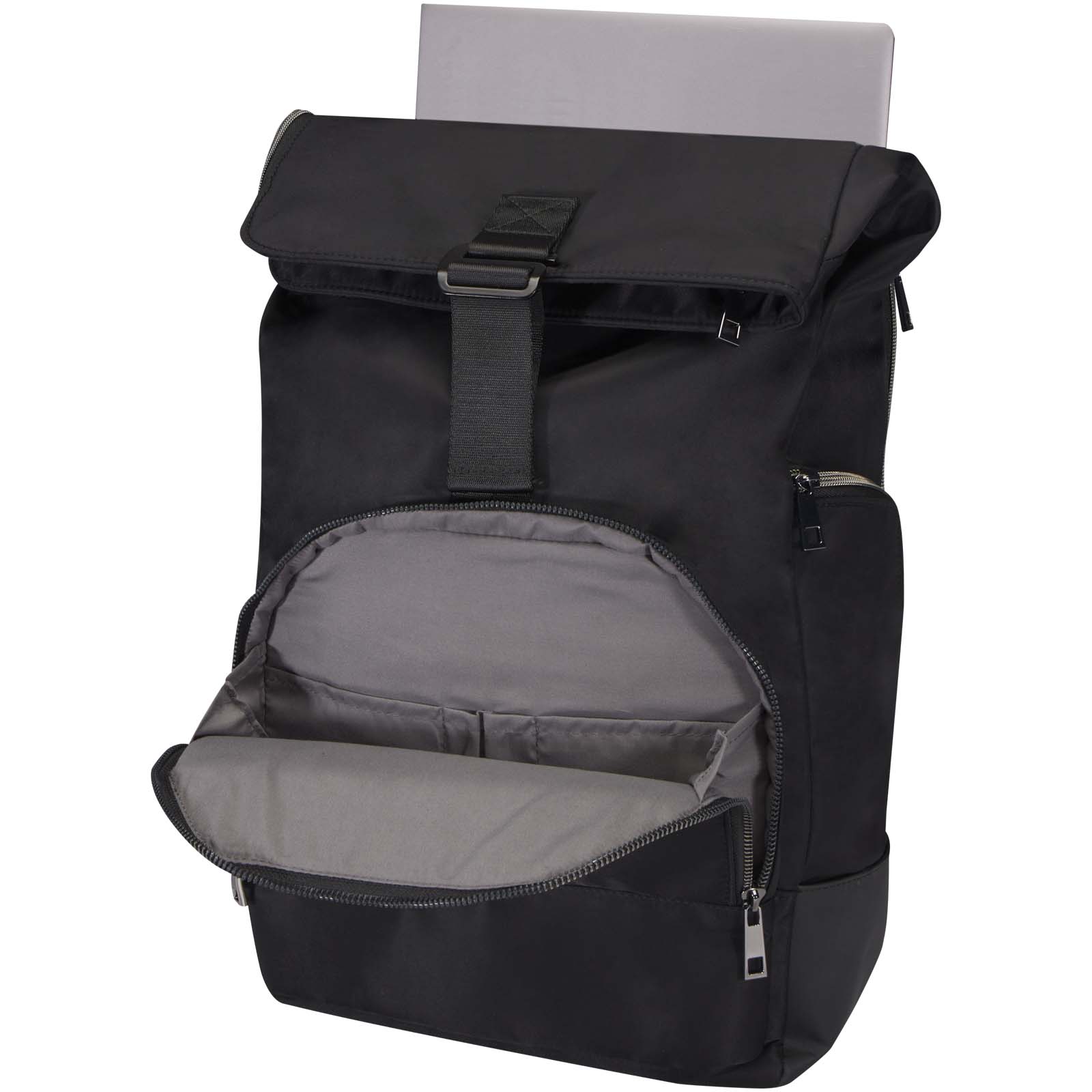Rhine 15" Rolltop-Rucksack aus recyceltem GRS-Material 18 L