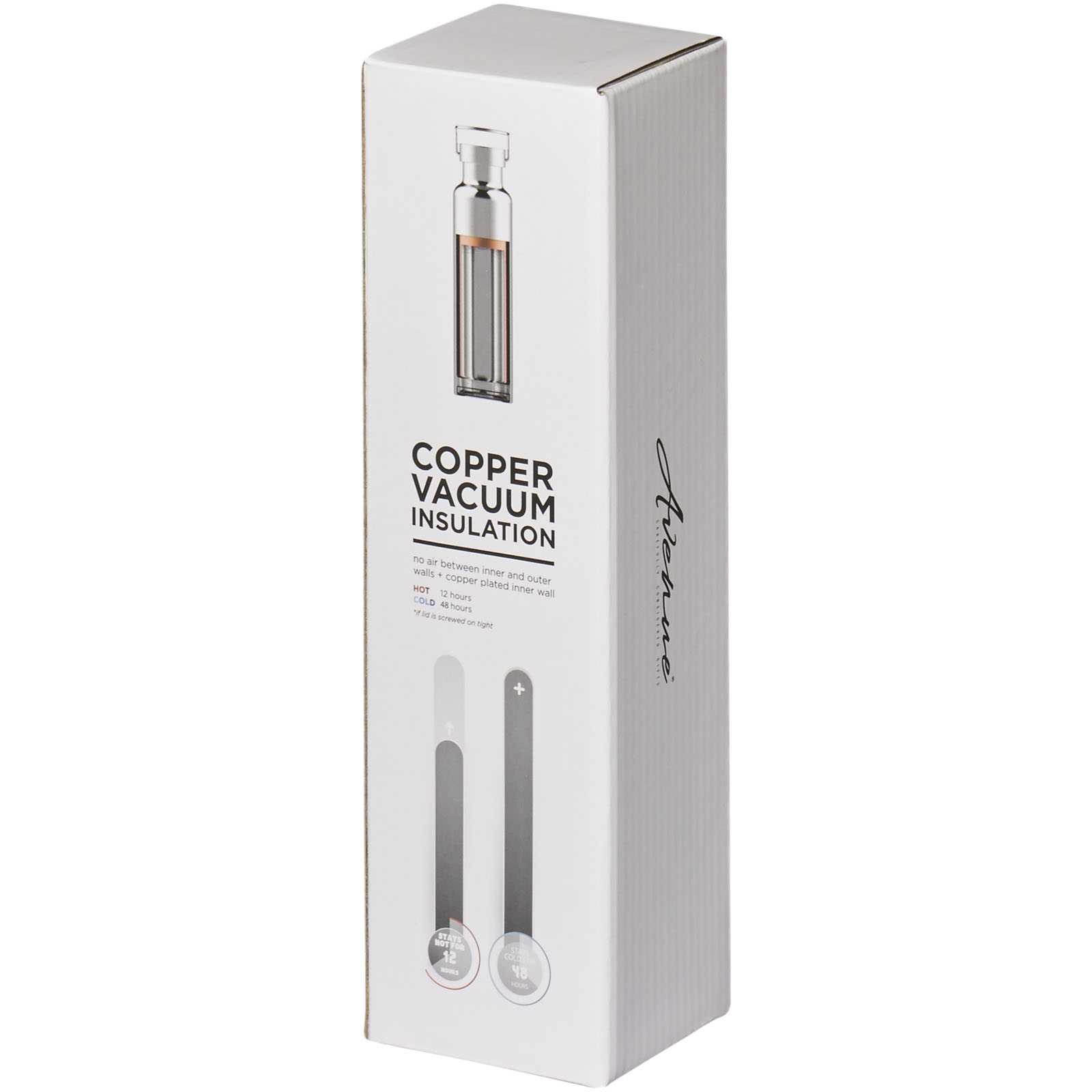 Thor 650 ml Kupfer-Vakuum Isoliersportflasche