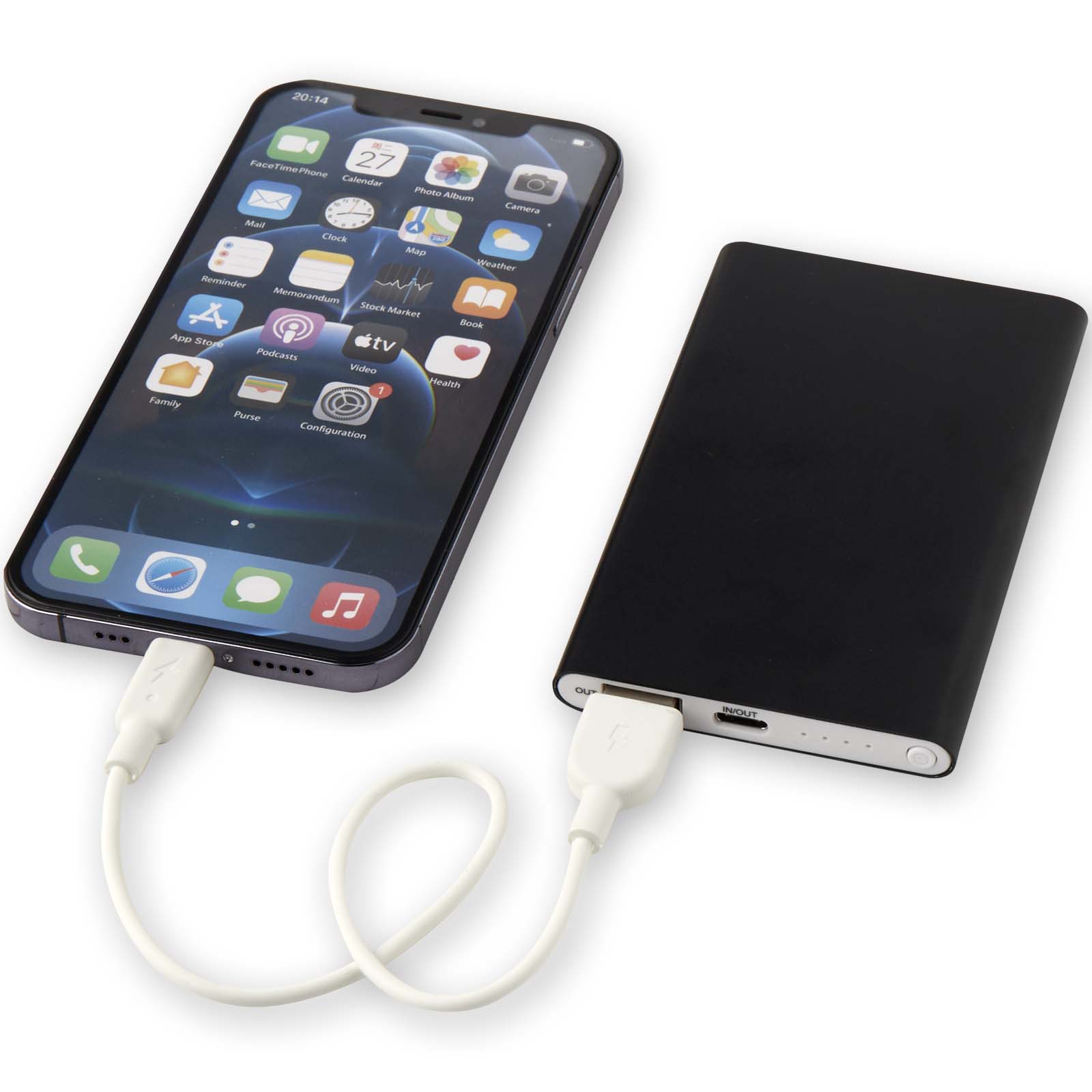 Pep 4000 mAh Type-C Powerbank aus recyceltem Aluminium 