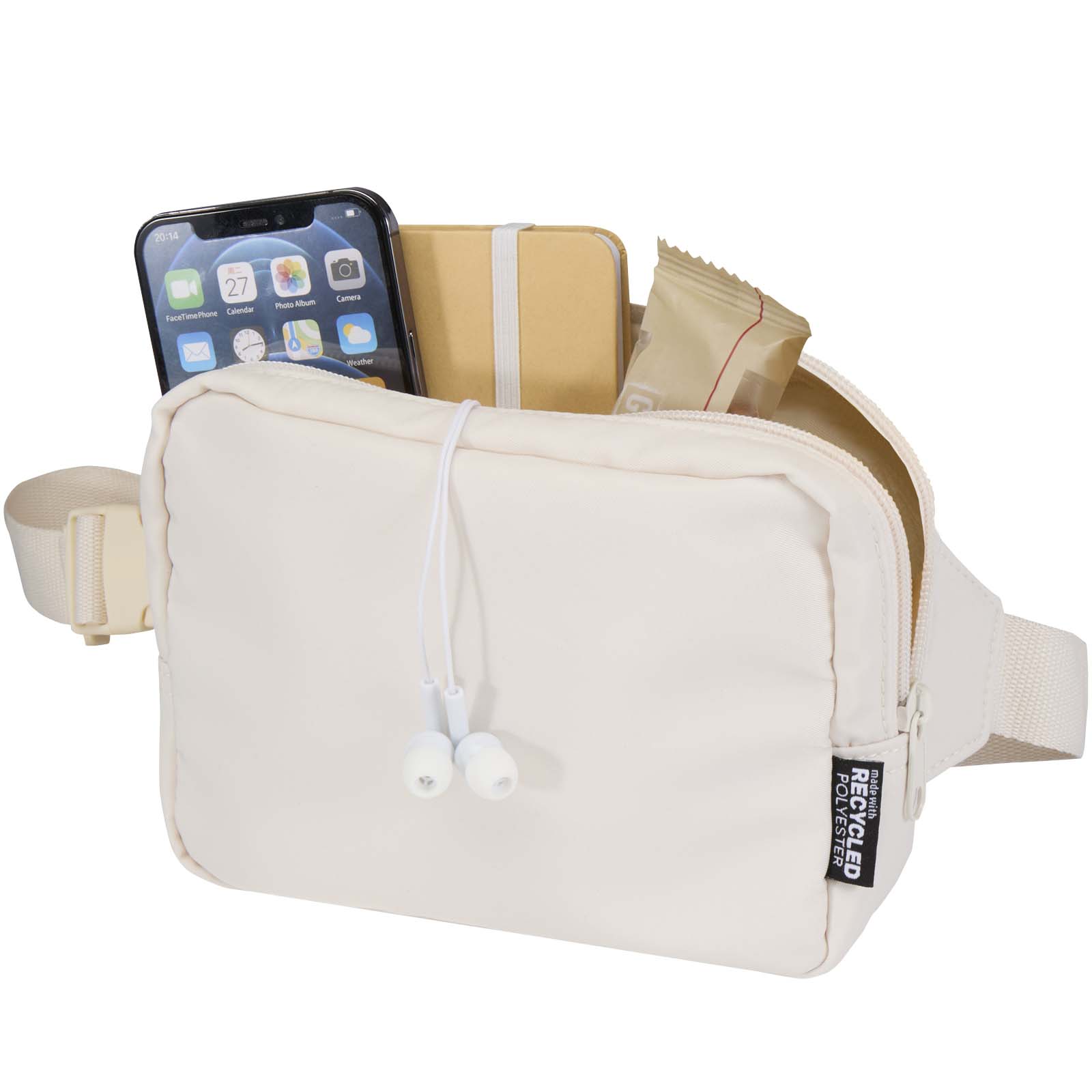 Trip Aware™ Recycelte Reisetasche mit Schultergurt 1 L 