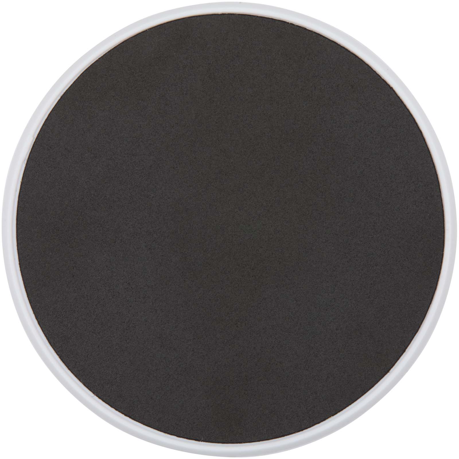 Alcor Klappbare magnetische Smartphonehalterung aus recyceltem Kunststoff mit Bambusdetails