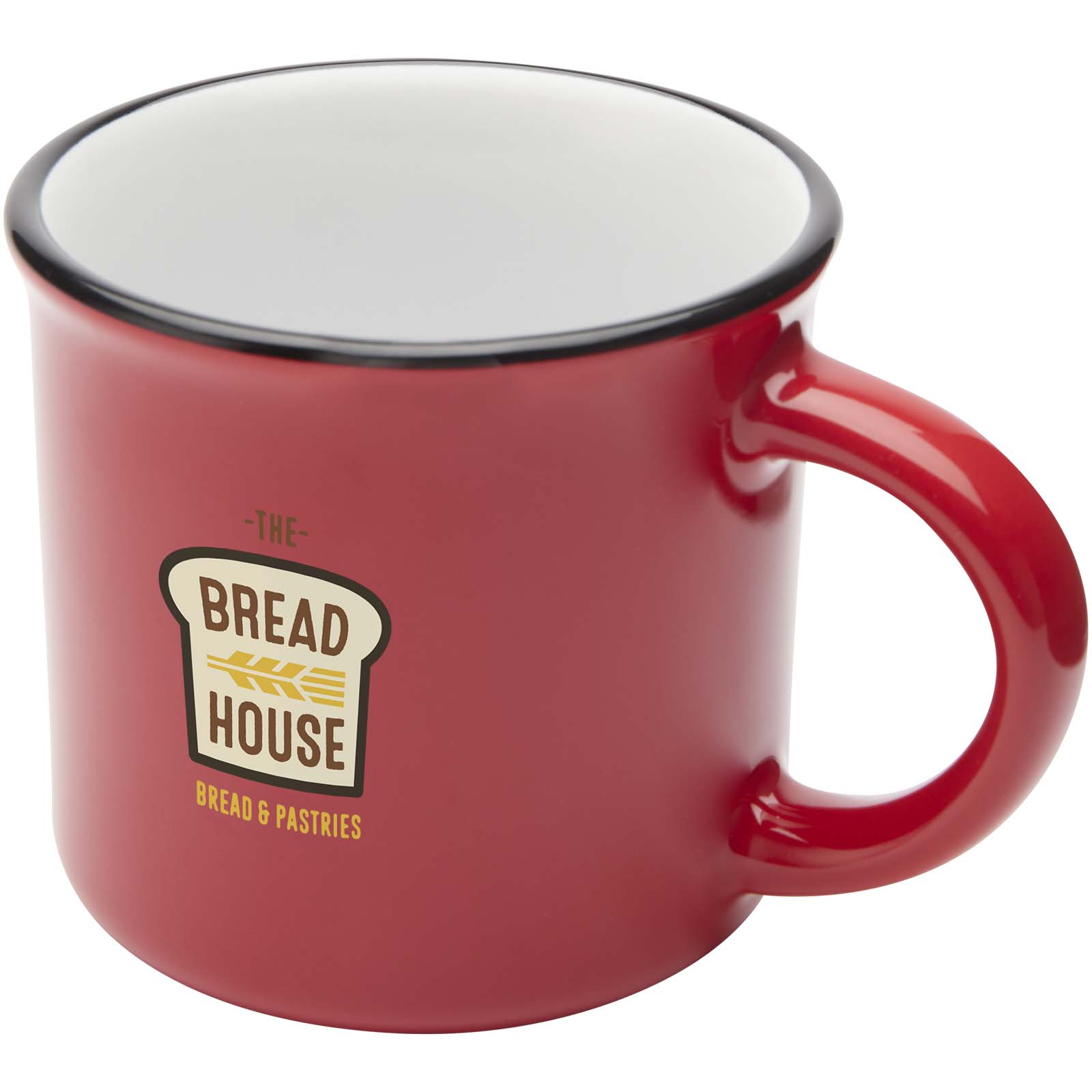 Bari Keramiktasse 240 ml mit glänzender Oberfläche