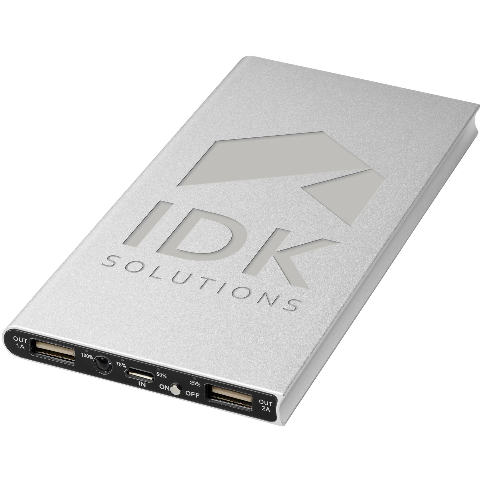 Plate 8000 mAh Aluminium-Powerbank